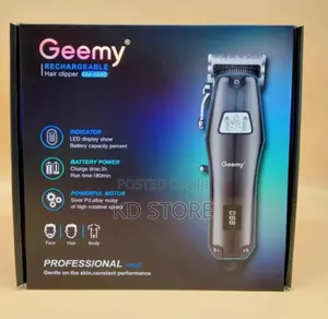 Geemy Rechargeable Hair Clipper Gm-6680