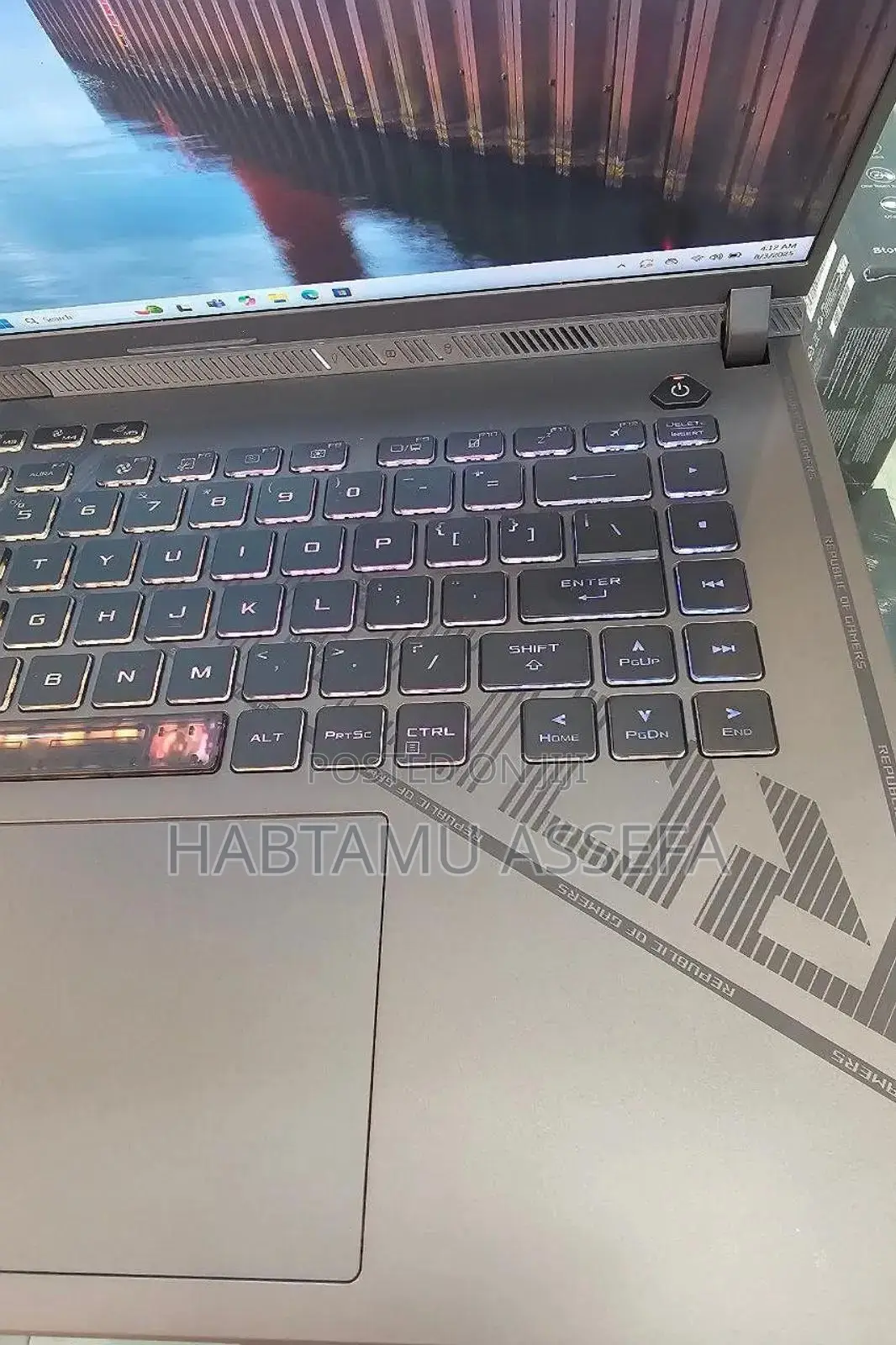 New Laptop Asus ROG Strix G15 16GB Intel Core i9 SSD 1T