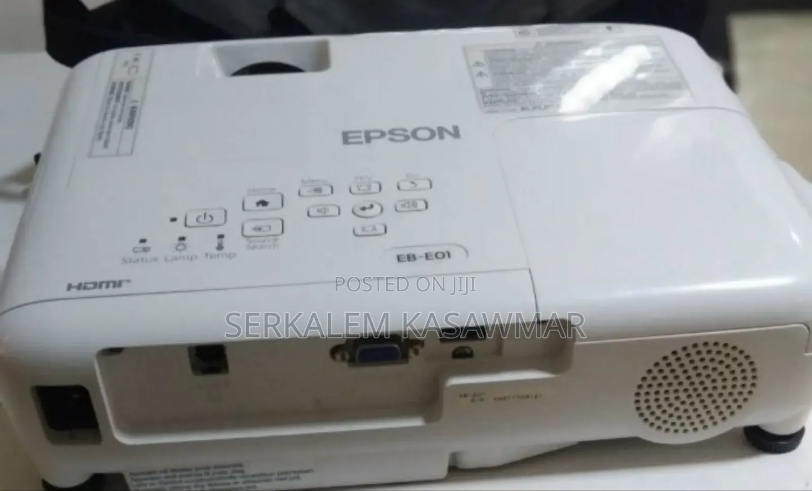 Epson Projector Model Name: Eb-E01 Hardware Interf