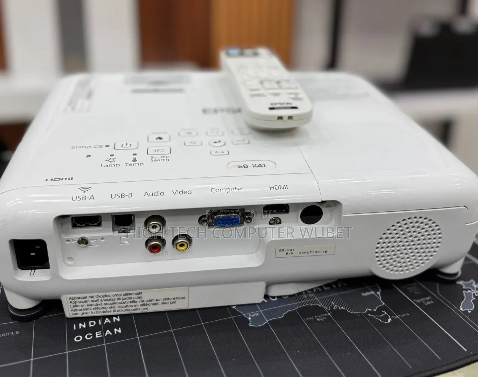 Epson Projector 
Model Name: Eb-X41
Hardware Interf