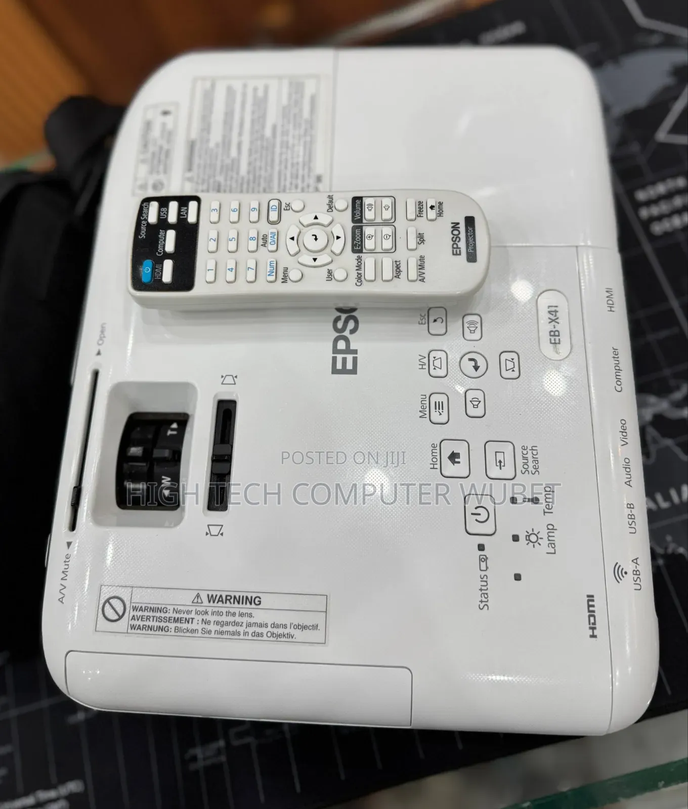 Epson Projector 
Model Name: Eb-X41
Hardware Interf