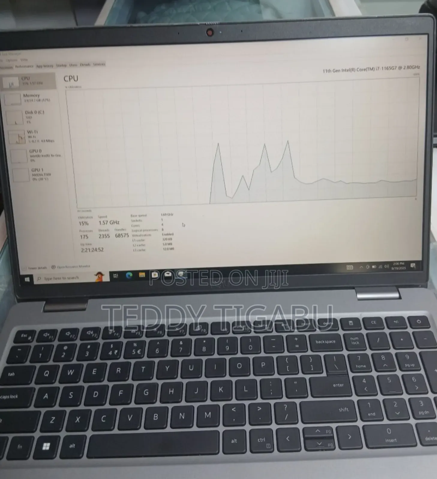 New Laptop Dell Precision 3561 16GB Intel Core I7 SSD 1T