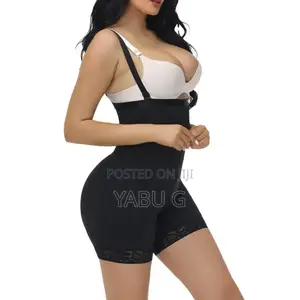 Women Faja With Zipper Crotch and Removable Straps Size