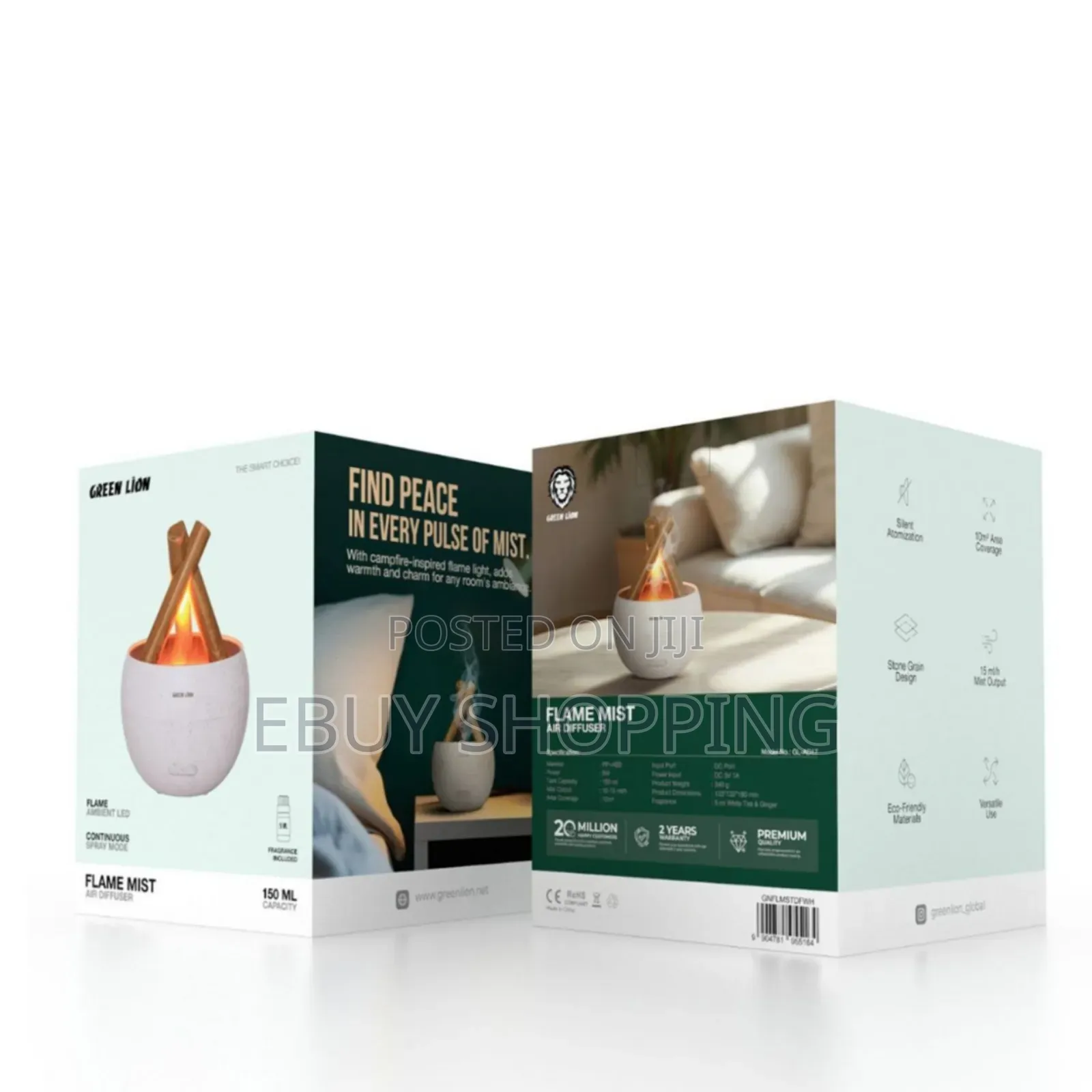 Flame Mist Air Diffuser: Transform Your Space With Scent Light