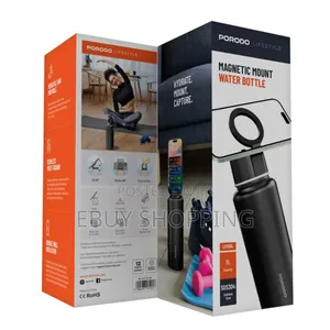 Photo - Porodo 1l Stainless Steel Bottle With Strong Magnetic Mount