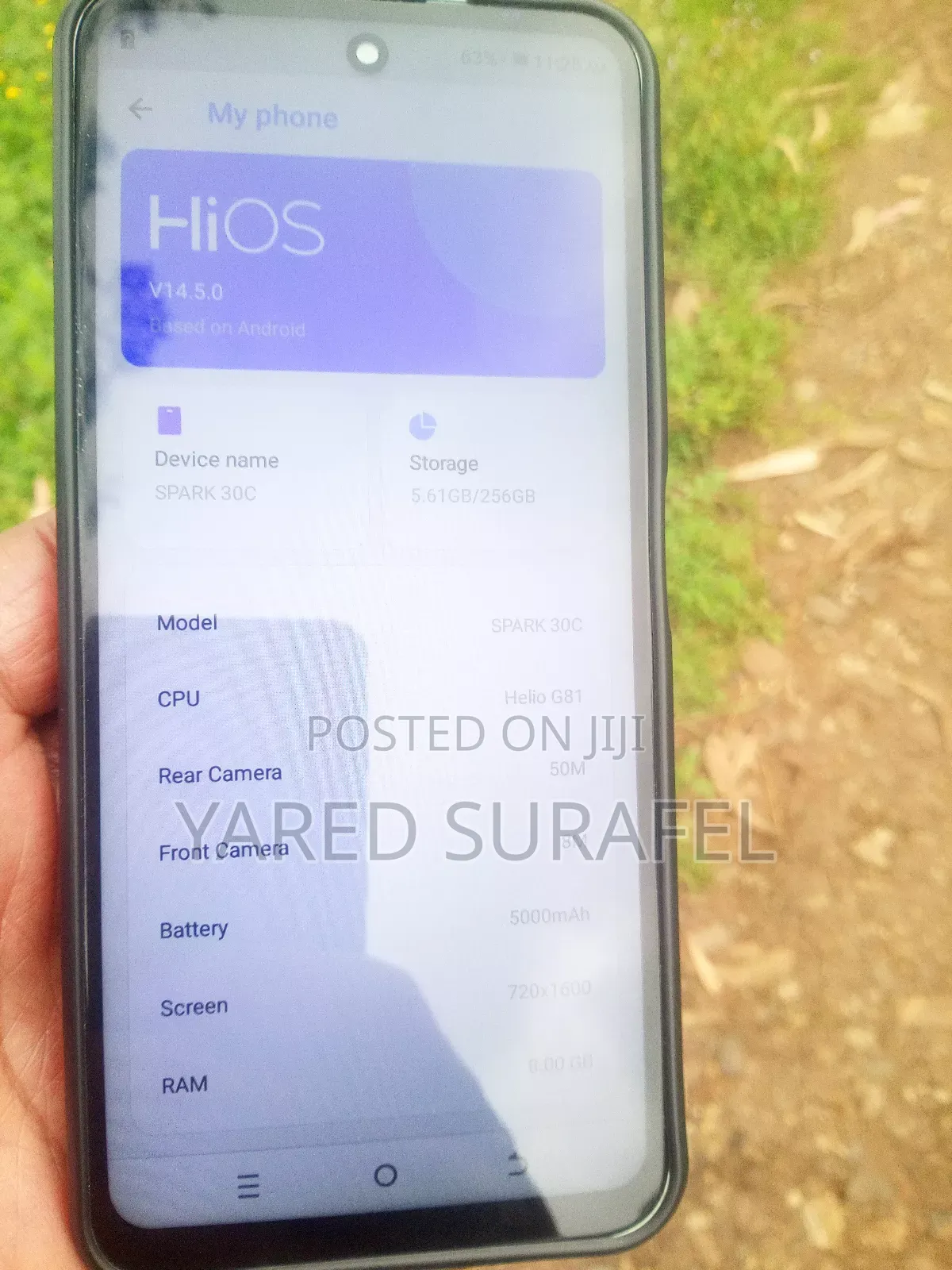 Tecno Spark 30C 128 GB Silver