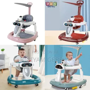 Photo - New Usa Brand ዘርፈ ብዙ አገልግሎትን ያካተተ ልዩ ጀሬሎ Baby Walker Baby Songs ያሉት