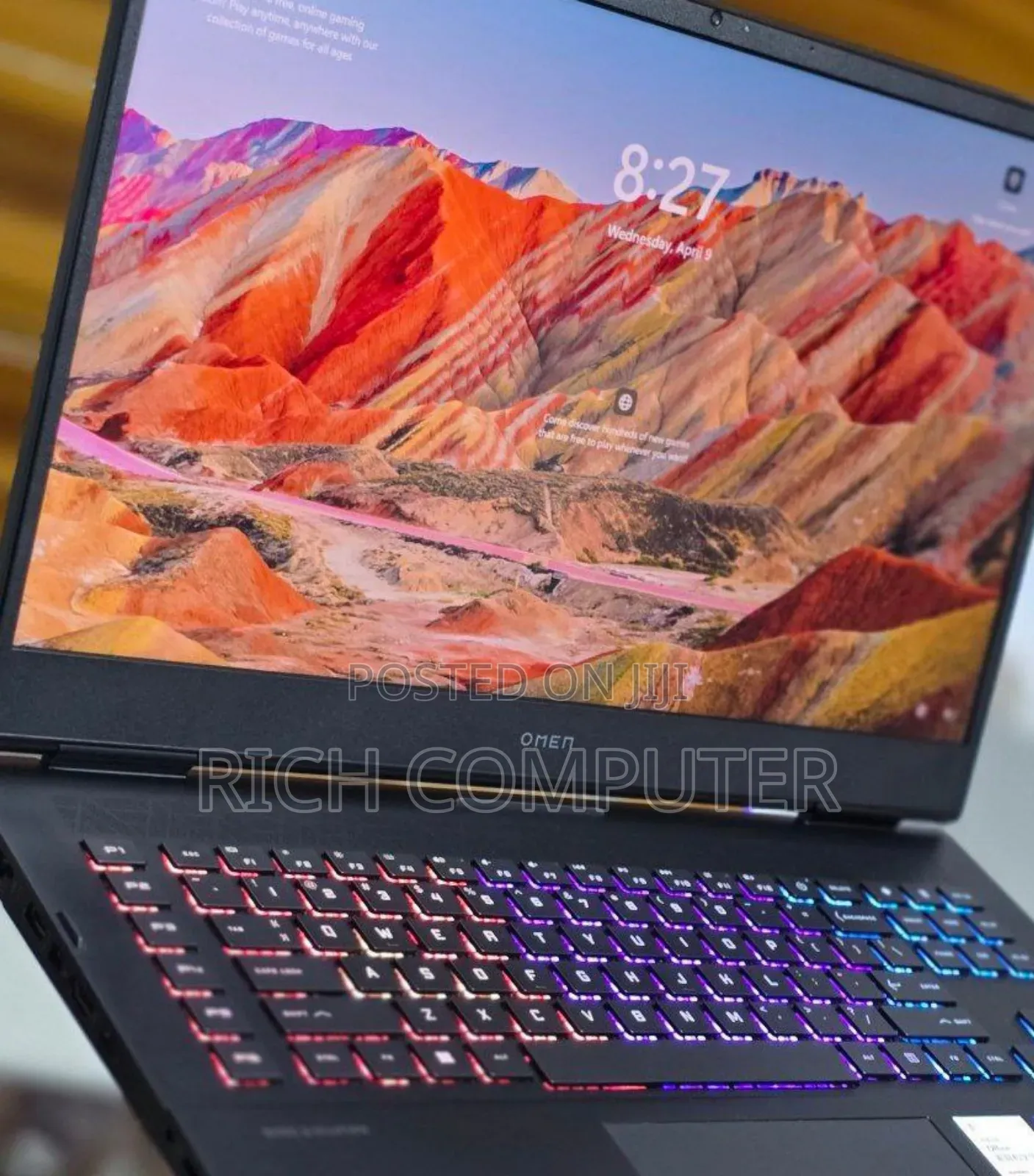 New Laptop HP Omen 17 16GB Intel Core I7 SSD 1T