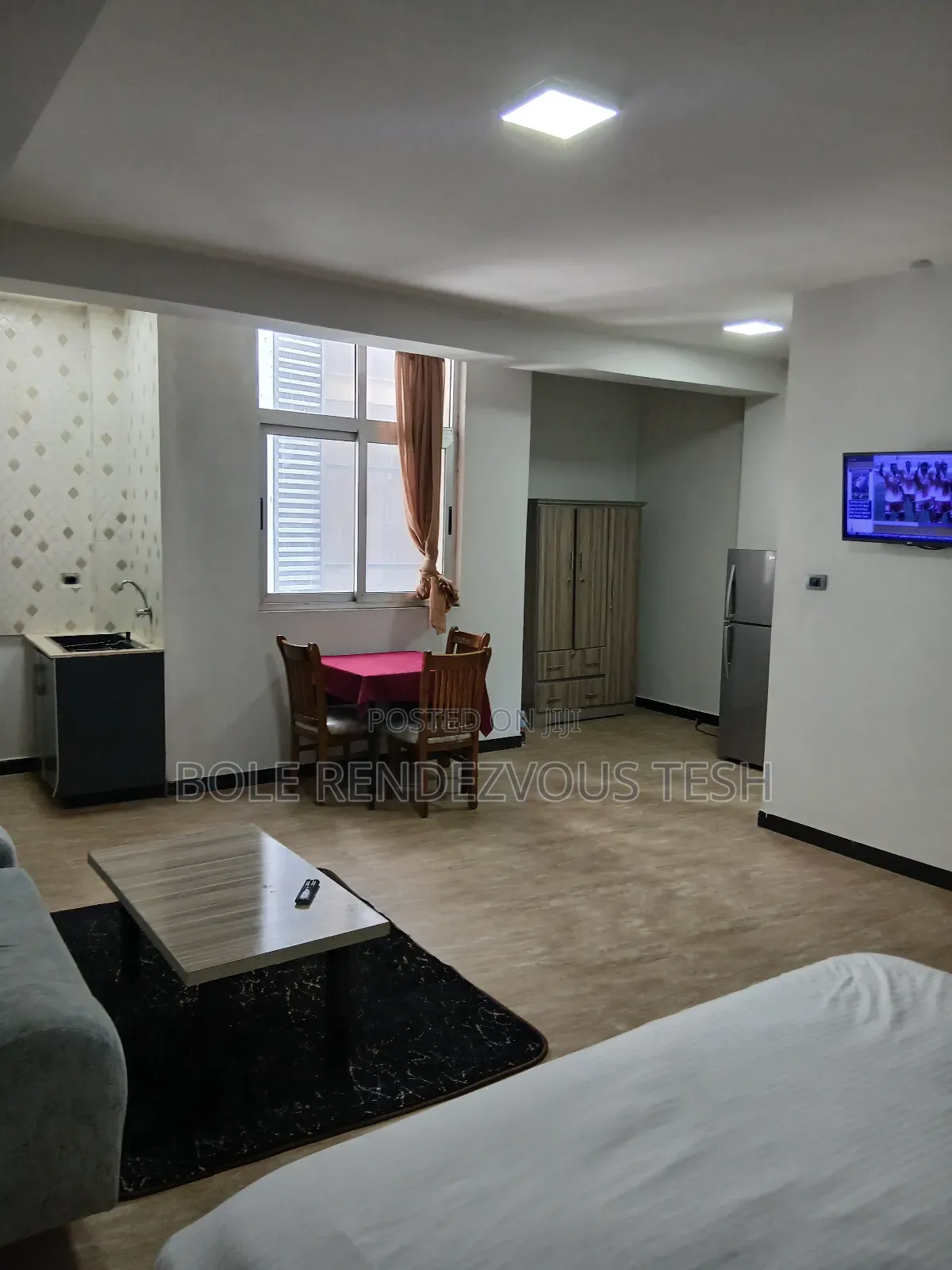 Furnished 1bdrm Apartment in Rendezvous, Bole for rent