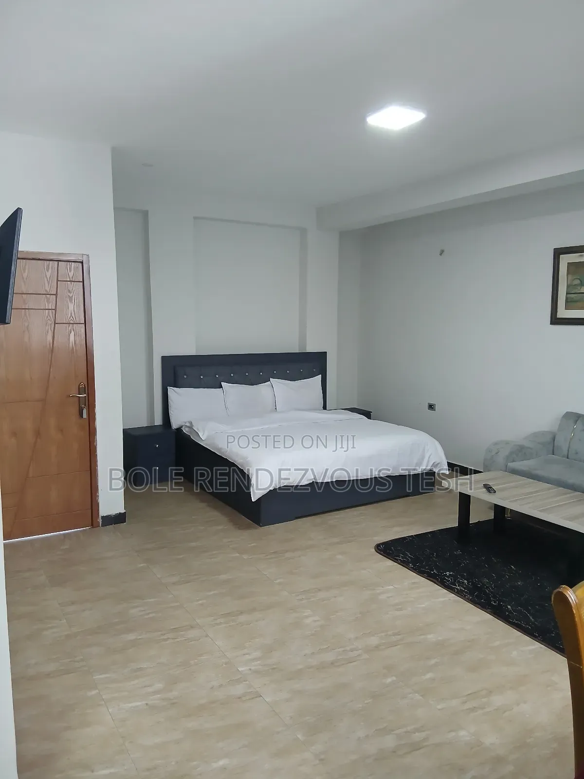 Furnished 1bdrm Apartment in Rendezvous, Bole for rent