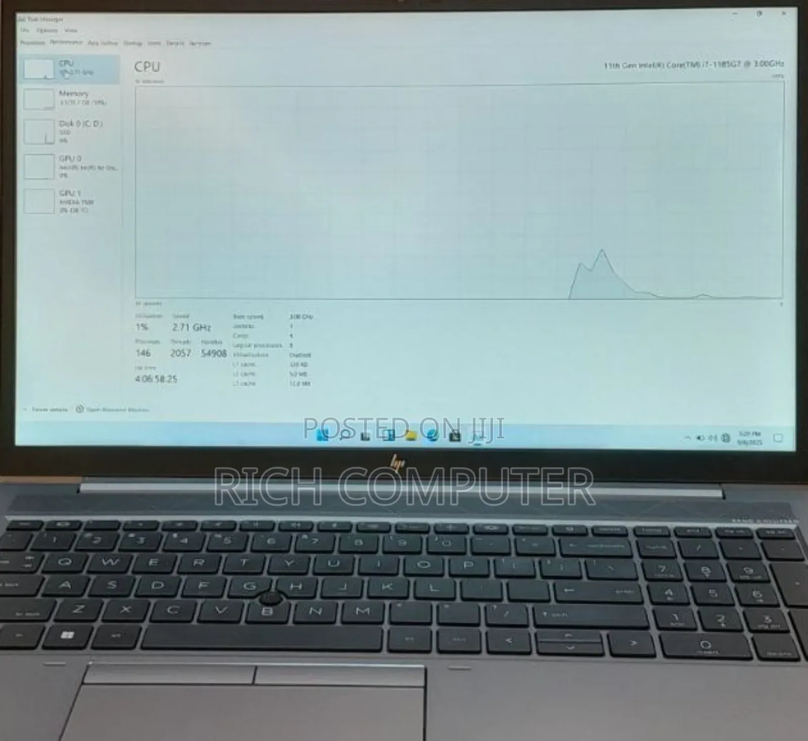 New Laptop HP ZBook Firefly 15 G7 32GB Intel Core I7 SSD 512GB