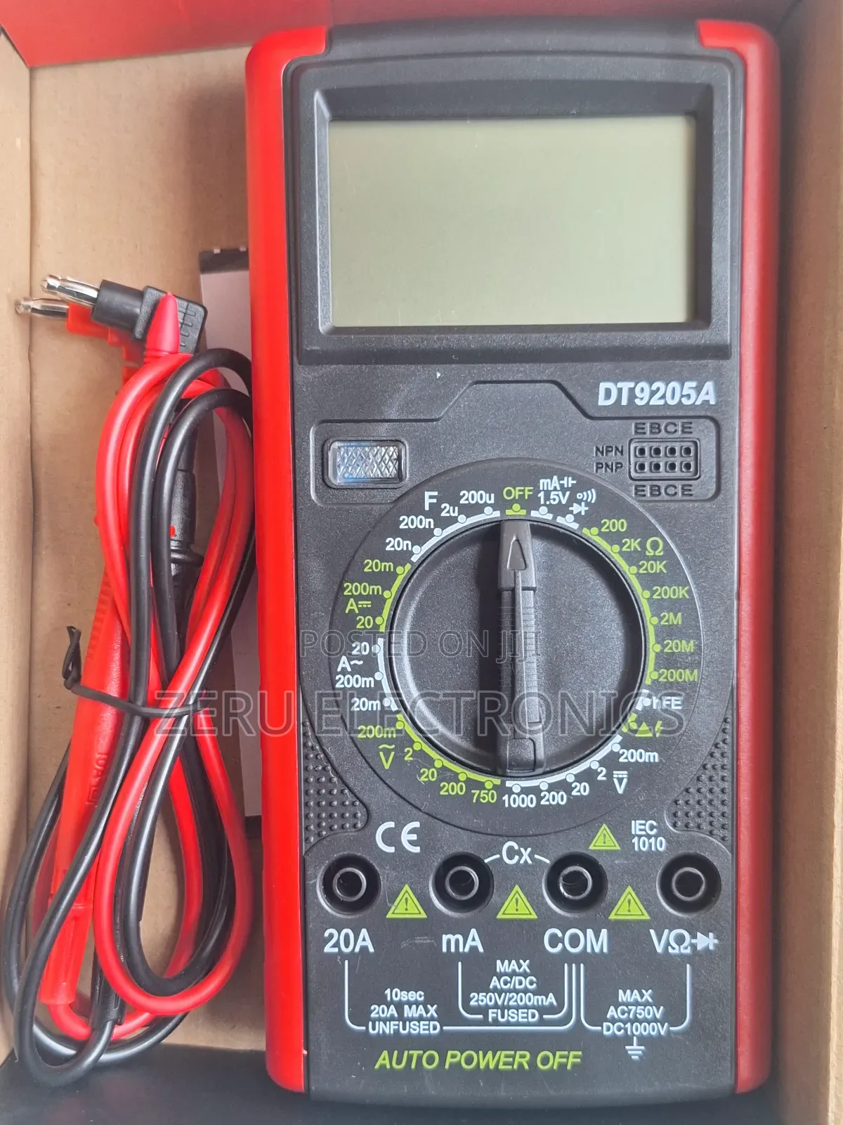 Dt9205a Digital Multimeter