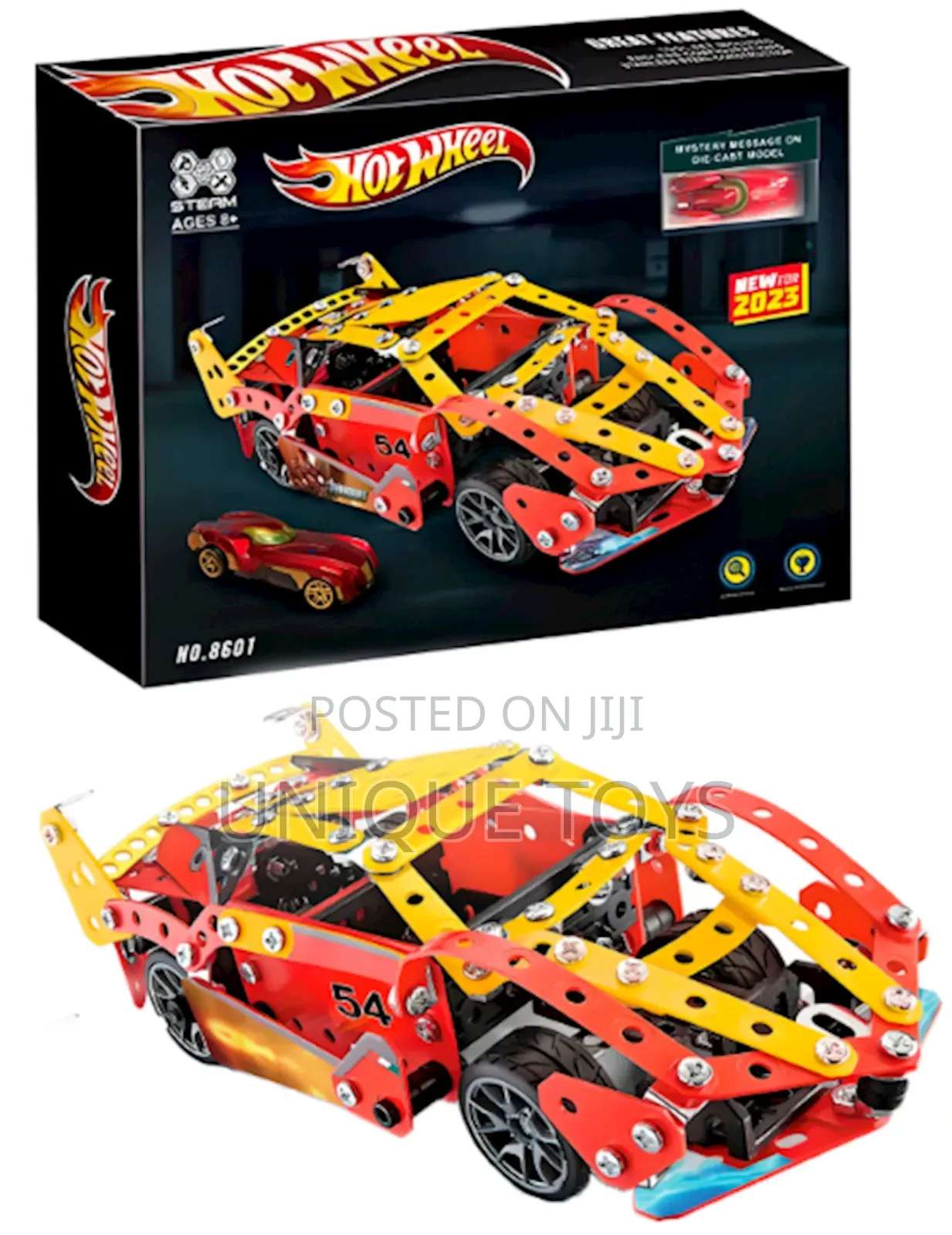 Hot Wheels Sports Car Assembly Kit– 372 PCS