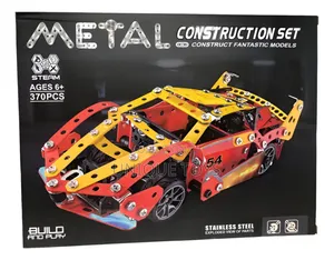 Hot Wheels Sports Car Assembly Kit– 372 PCS
