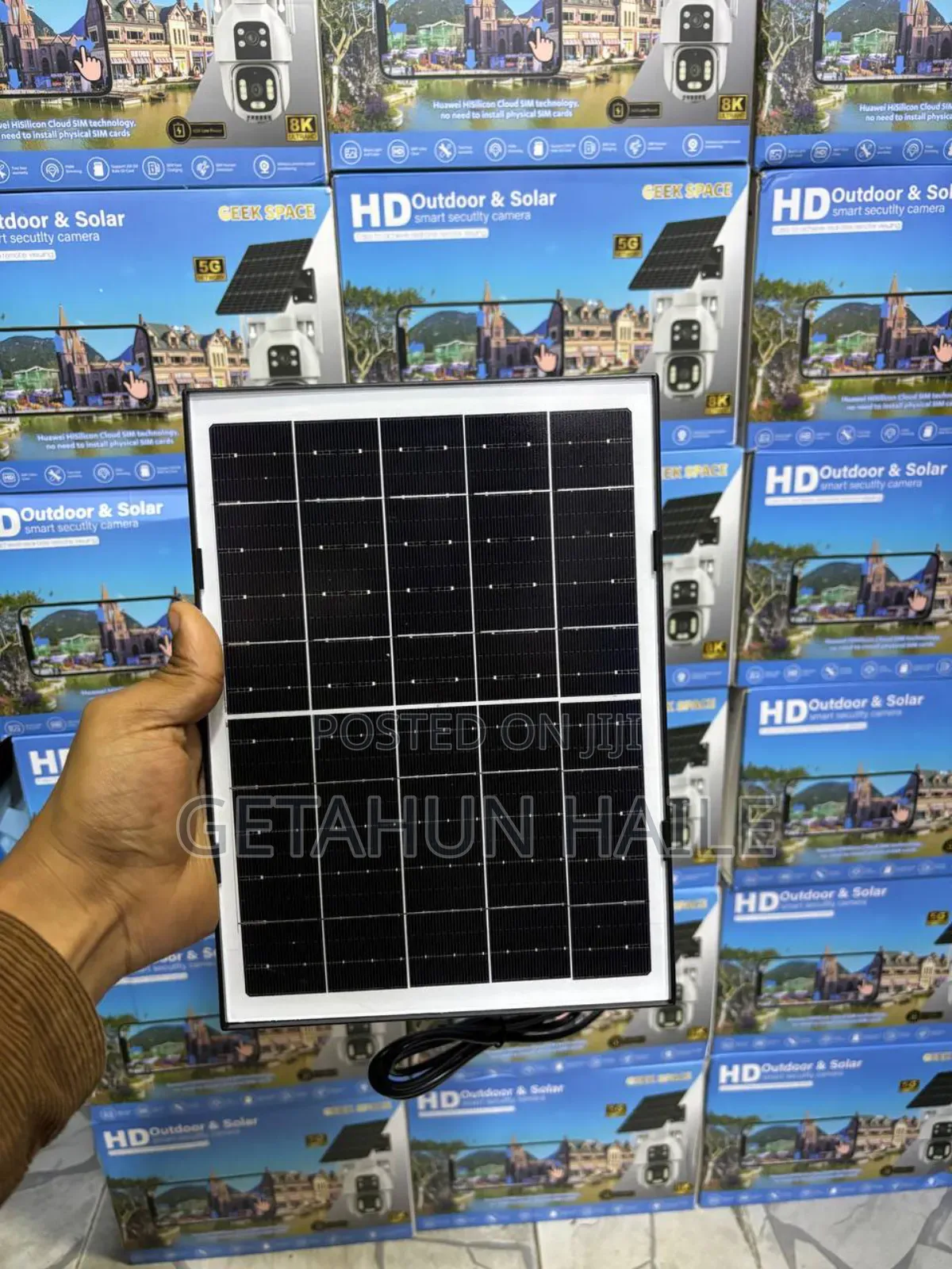 Geek Space 4g Solar Camera