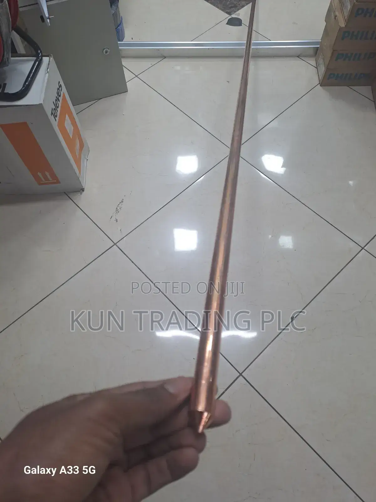Earthing Rod 2.40m at 16diameter