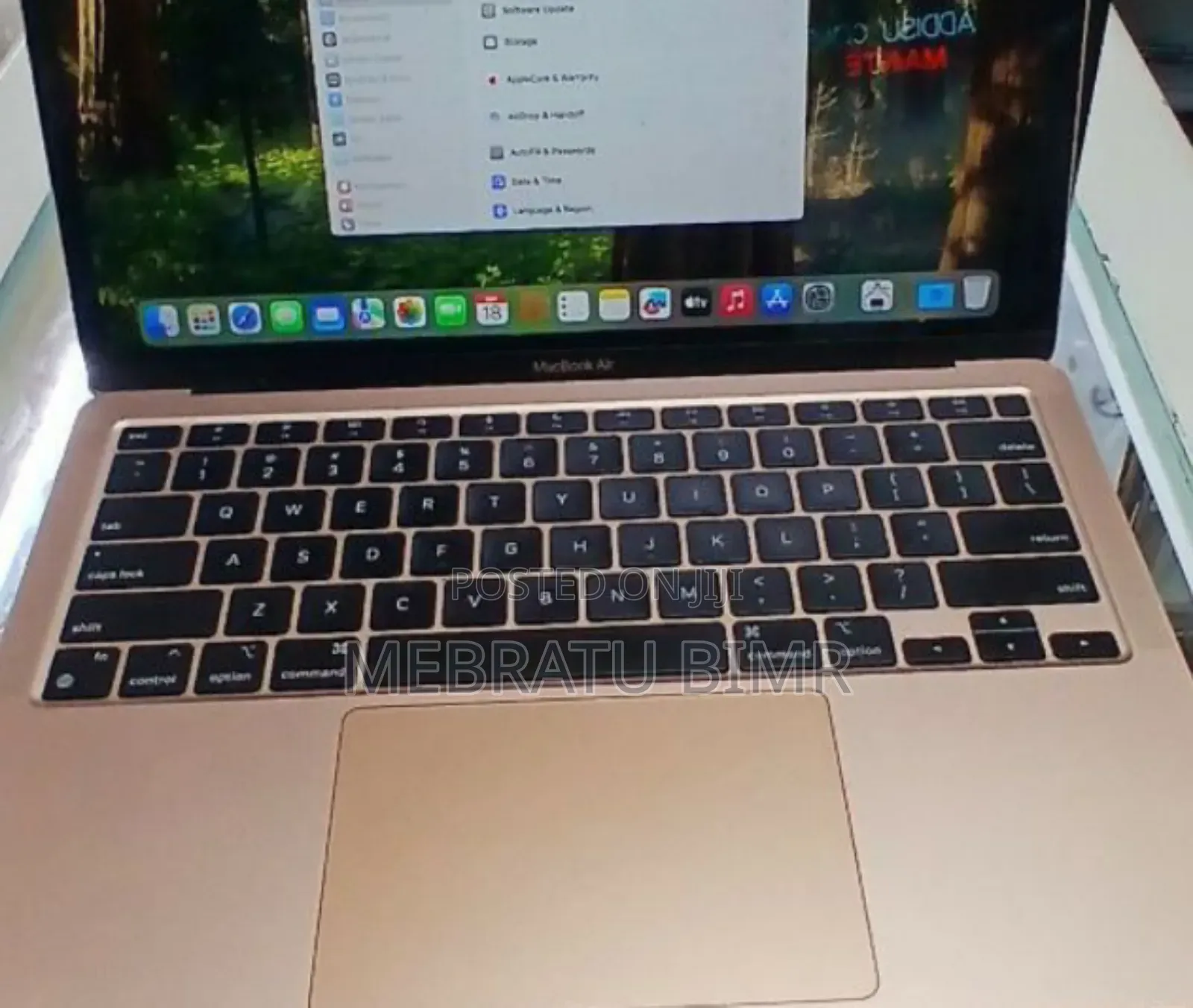 New Laptop Apple MacBook Air 2020 M1 8GB Apple M1 SSD 256GB