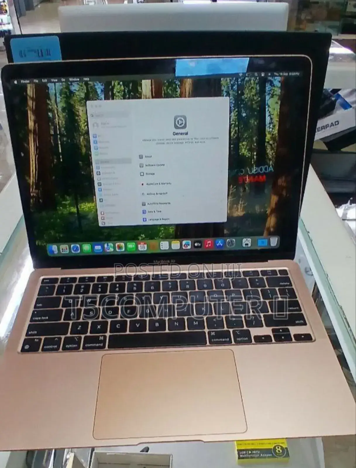 New Laptop Apple MacBook Air 2020 M1 8GB Apple M1 SSD 256GB