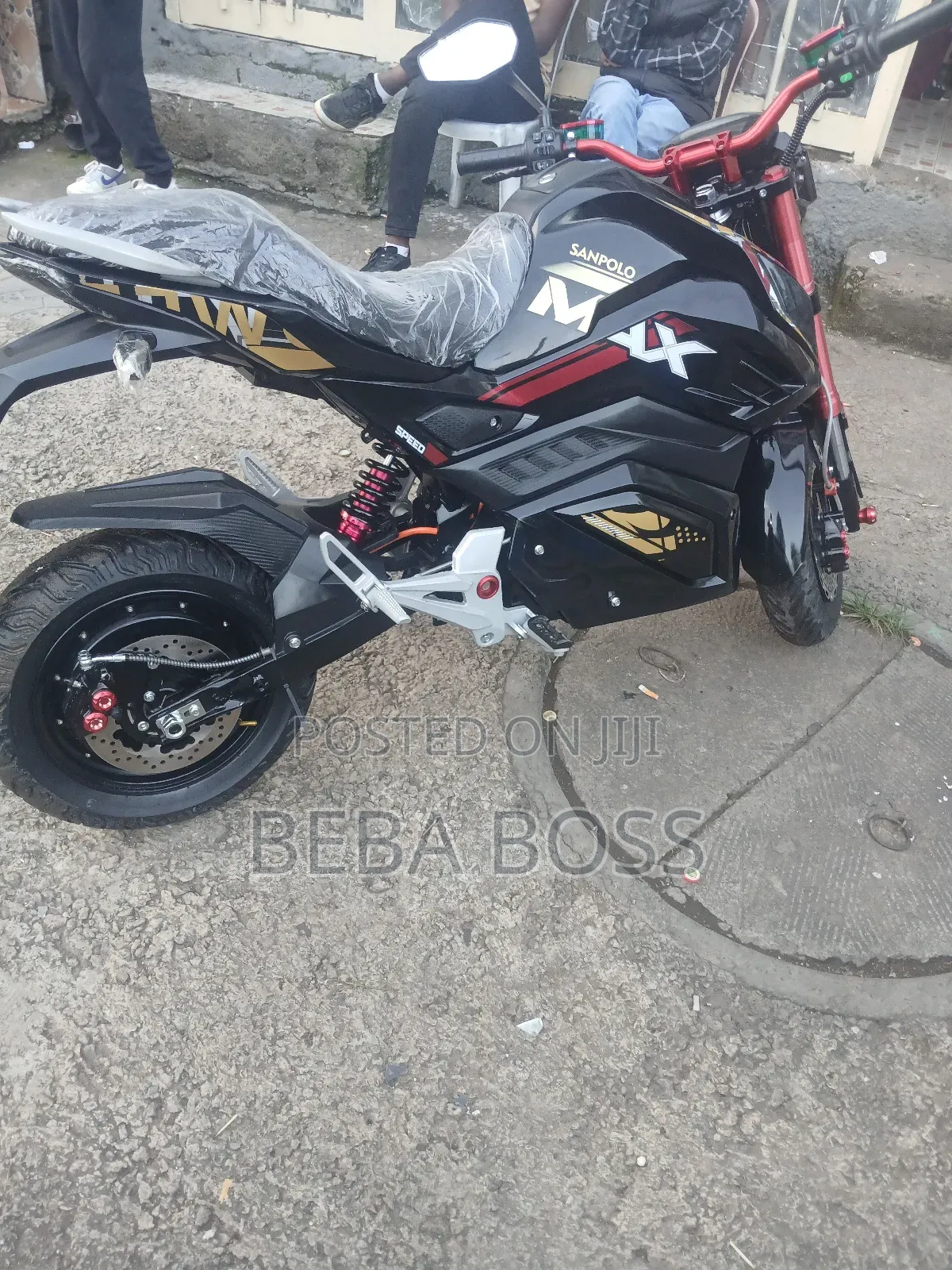 New Motorcycle 2024 Black