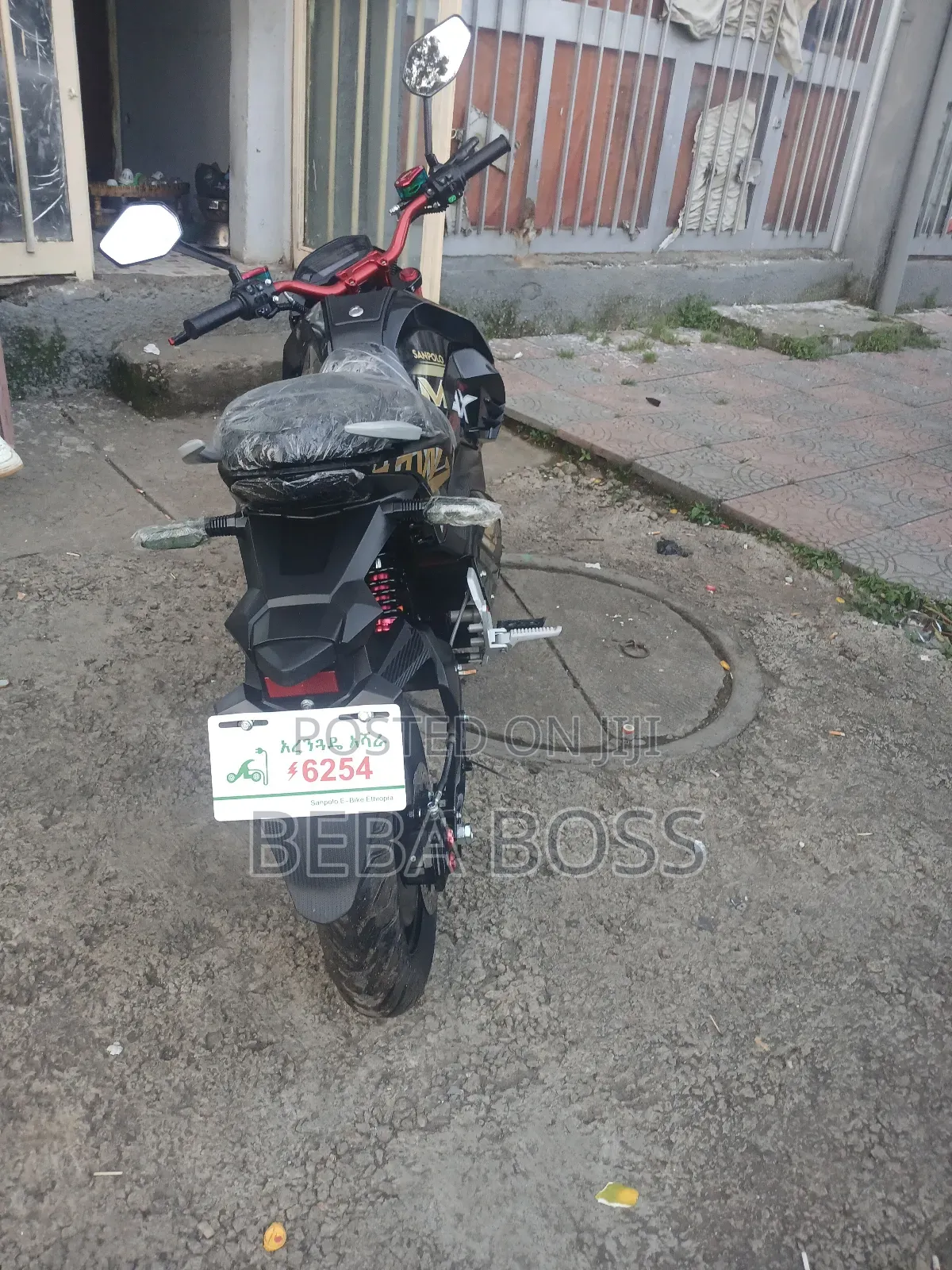 New Motorcycle 2024 Black