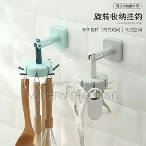 Wall Mount Home Rotating Storage Rack