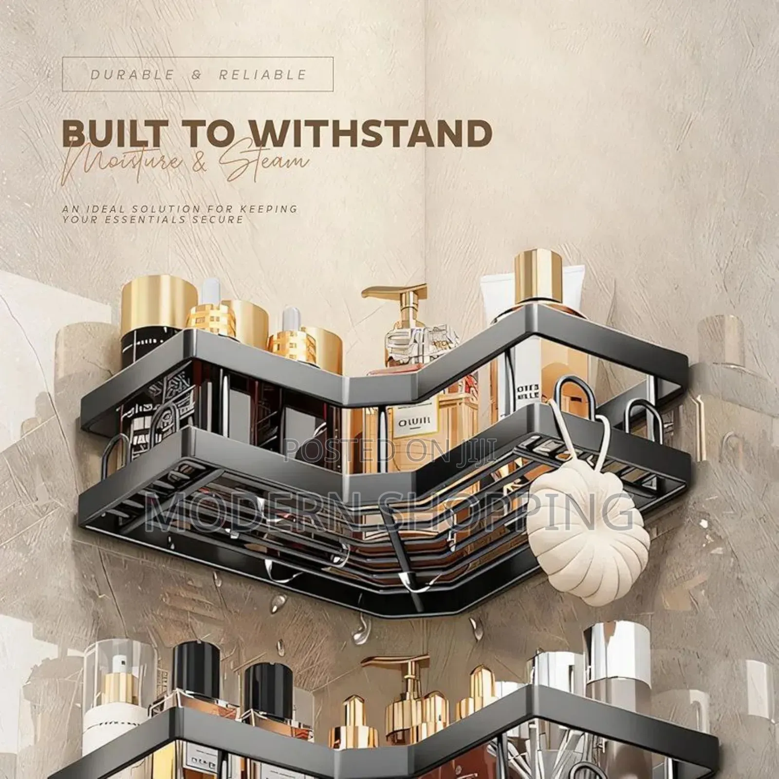 5 in 1 Corner Shower and Kitchen Organizer Caddy