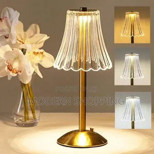 Photo - Crystal Table Lamp
