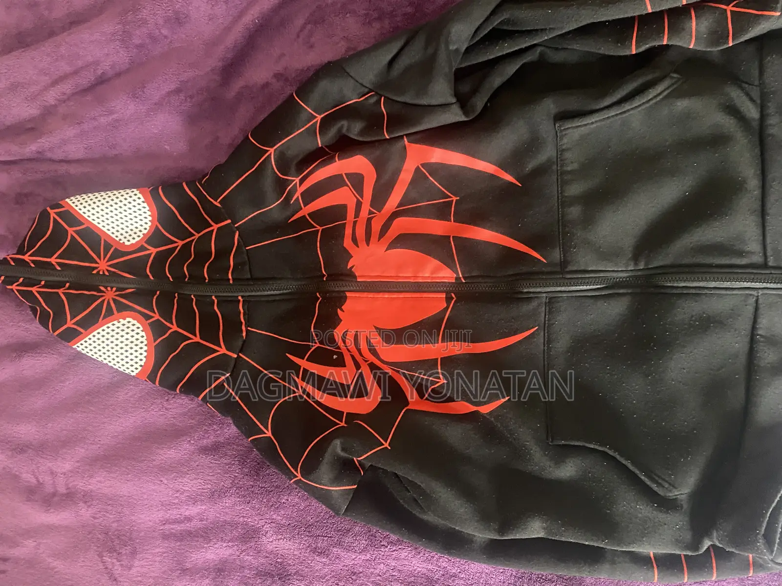 Spider Man Zip Up Jacket