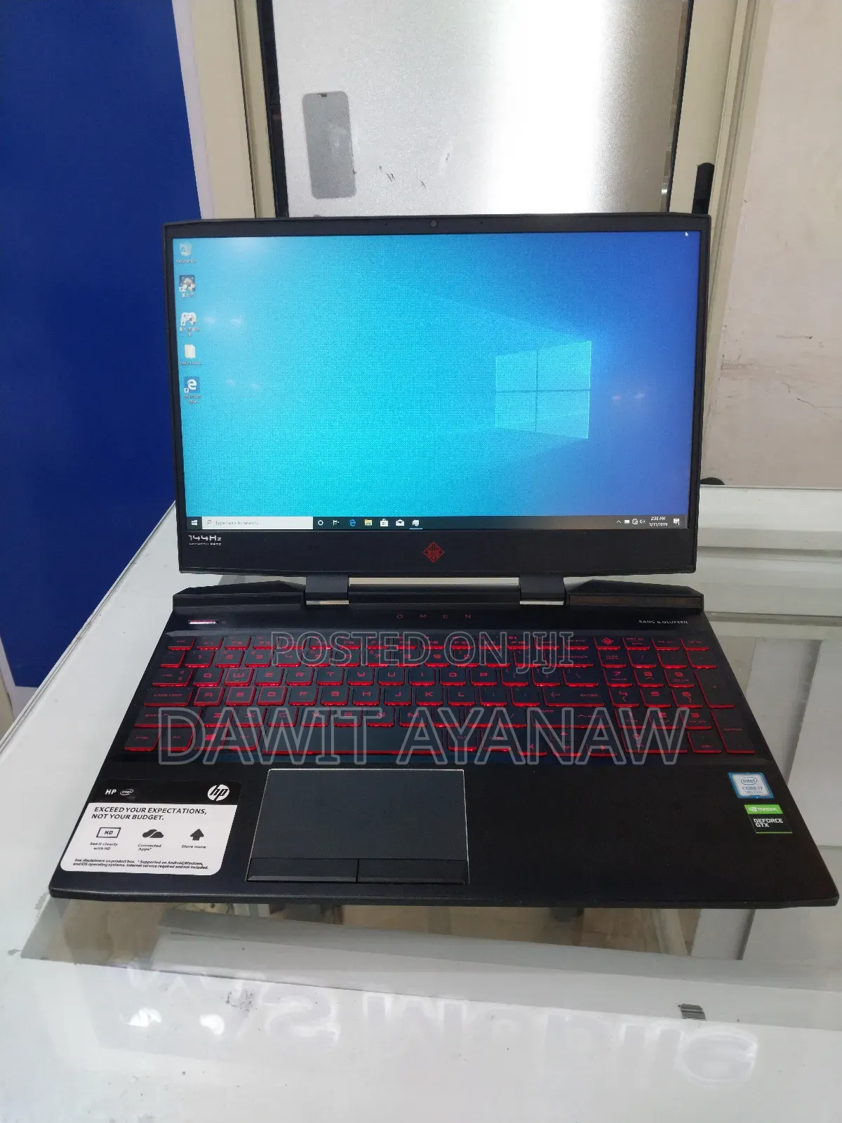 New Laptop HP Omen X 16GB Intel Core I7 SSD 512GB