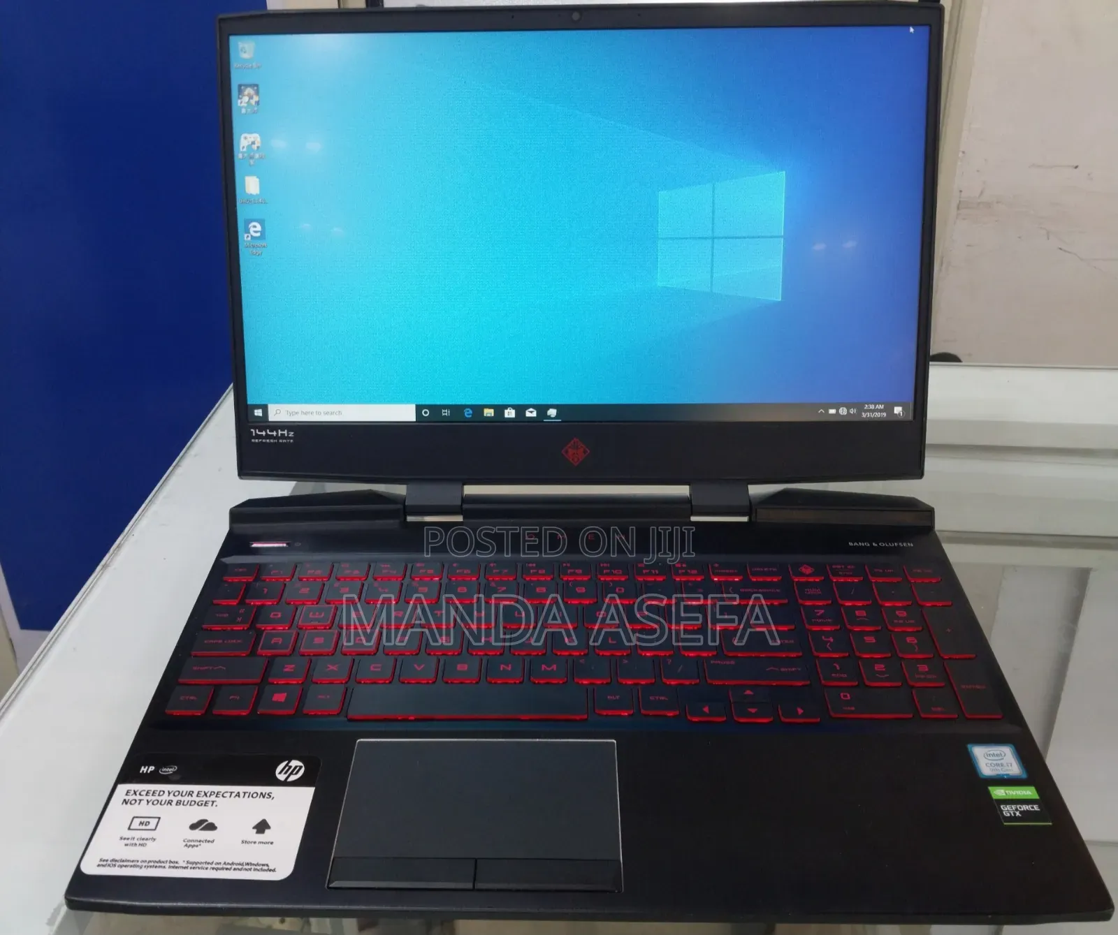 New Laptop HP Omen X 16GB Intel Core i7 SSD 512GB