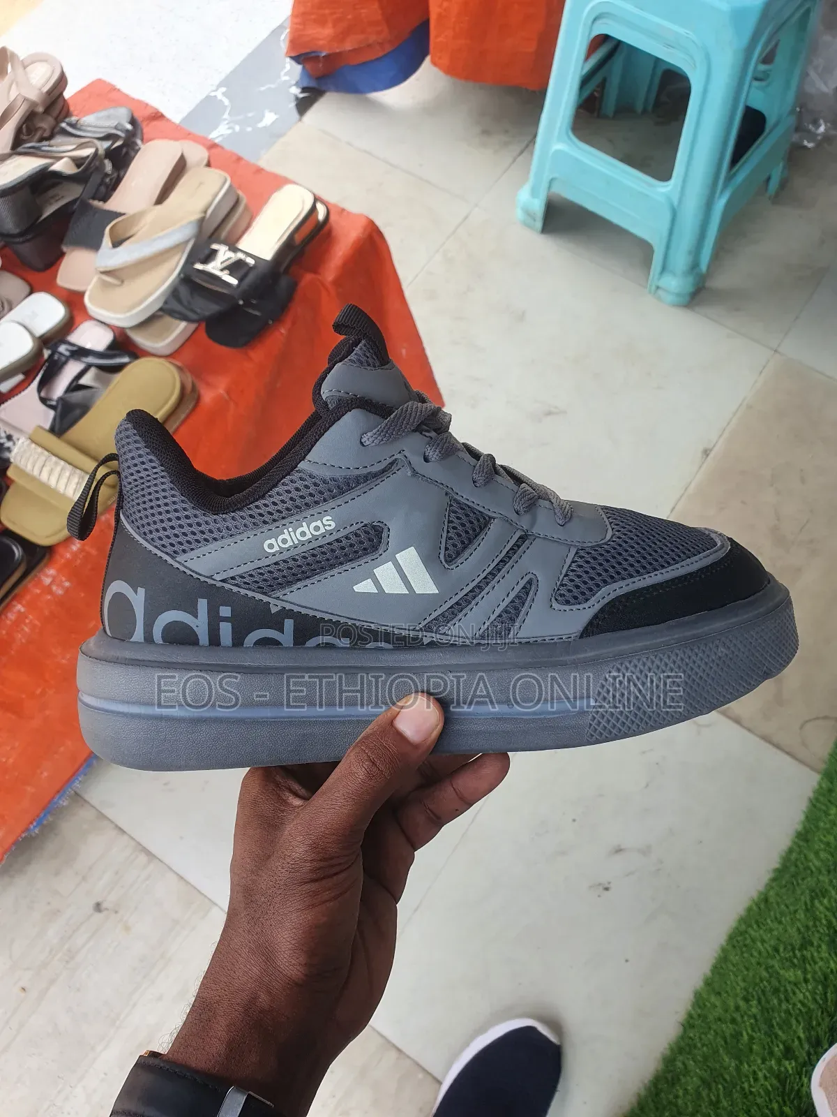 Gray Casual Men's Sneaker [On Hand]