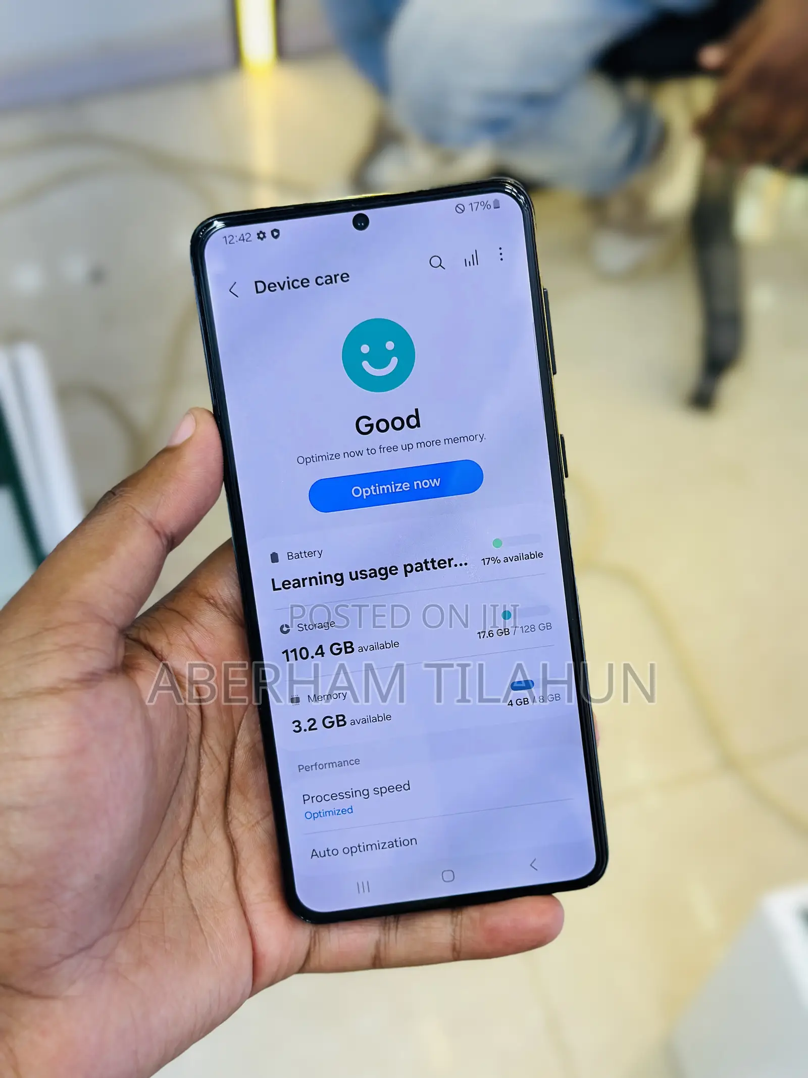 Samsung Galaxy S21+ 5G 128 GB Black