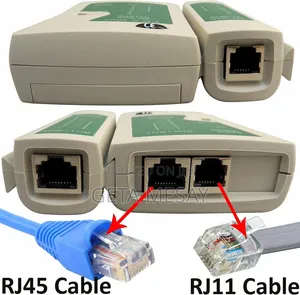Rj45 Rj11 Network Cable Tester - Diagnose Ethernet Phone Cables