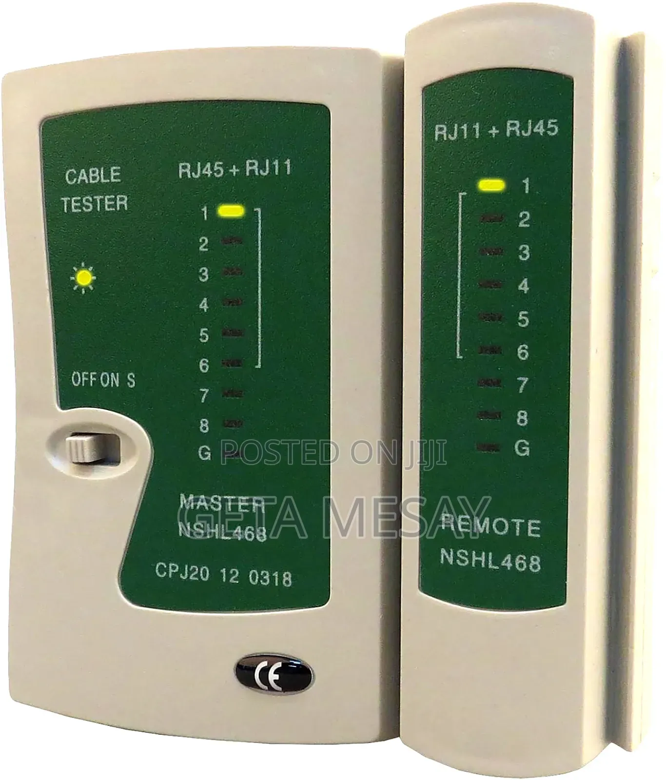 Rj45 Rj11 Network Cable Tester - Diagnose Ethernet Phone Cables