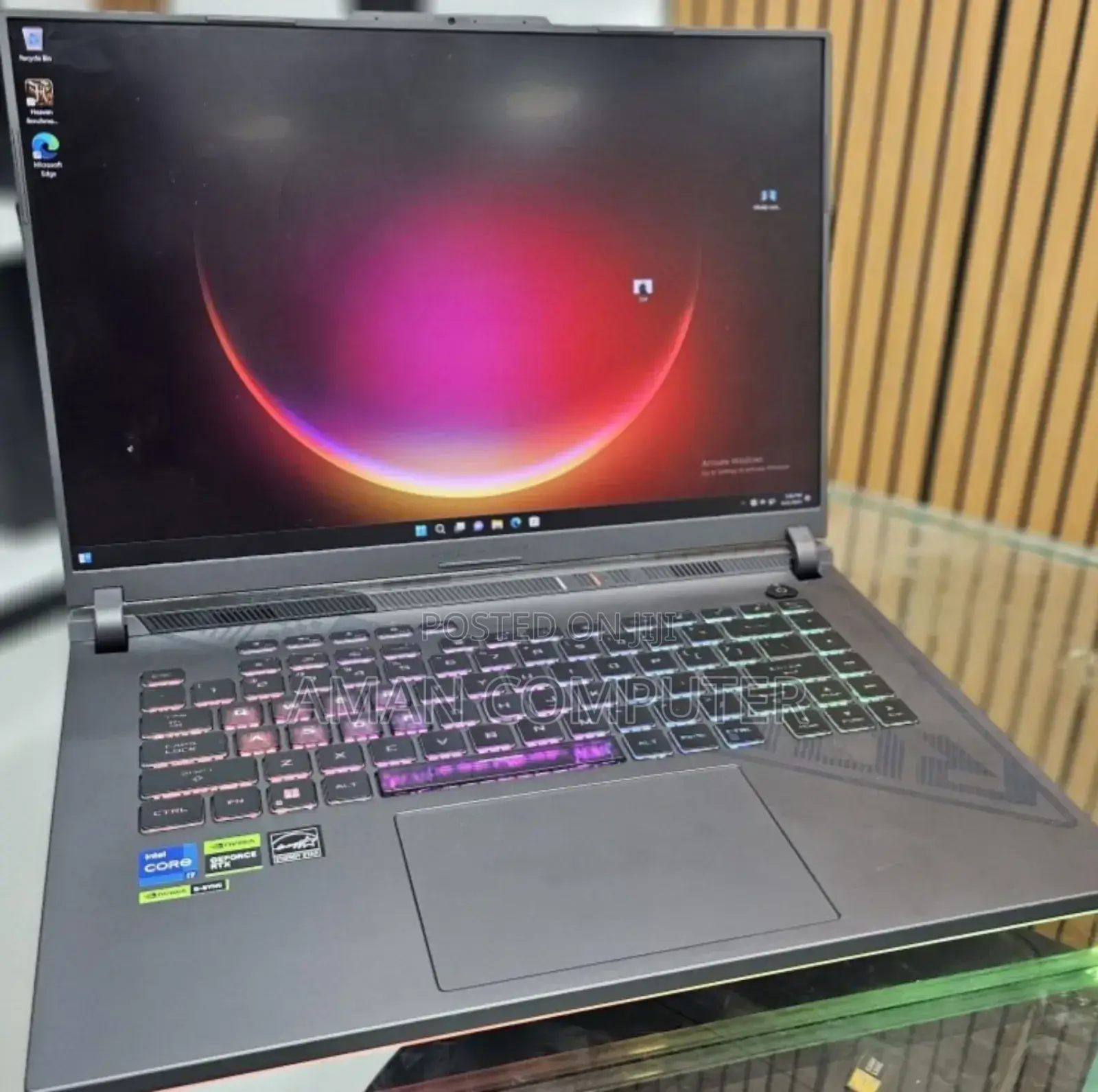 New Laptop Asus ROG Strix G16 G614 16GB Intel Core I7 SSD 1T