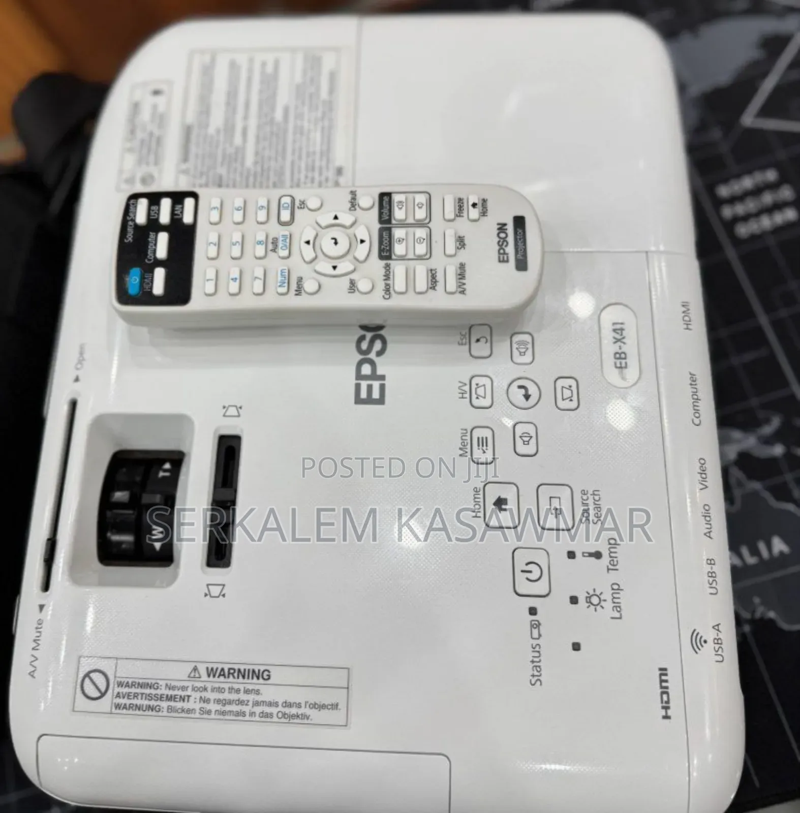 1Epson Projector Model Name: Eb-X41 Hardware Inte