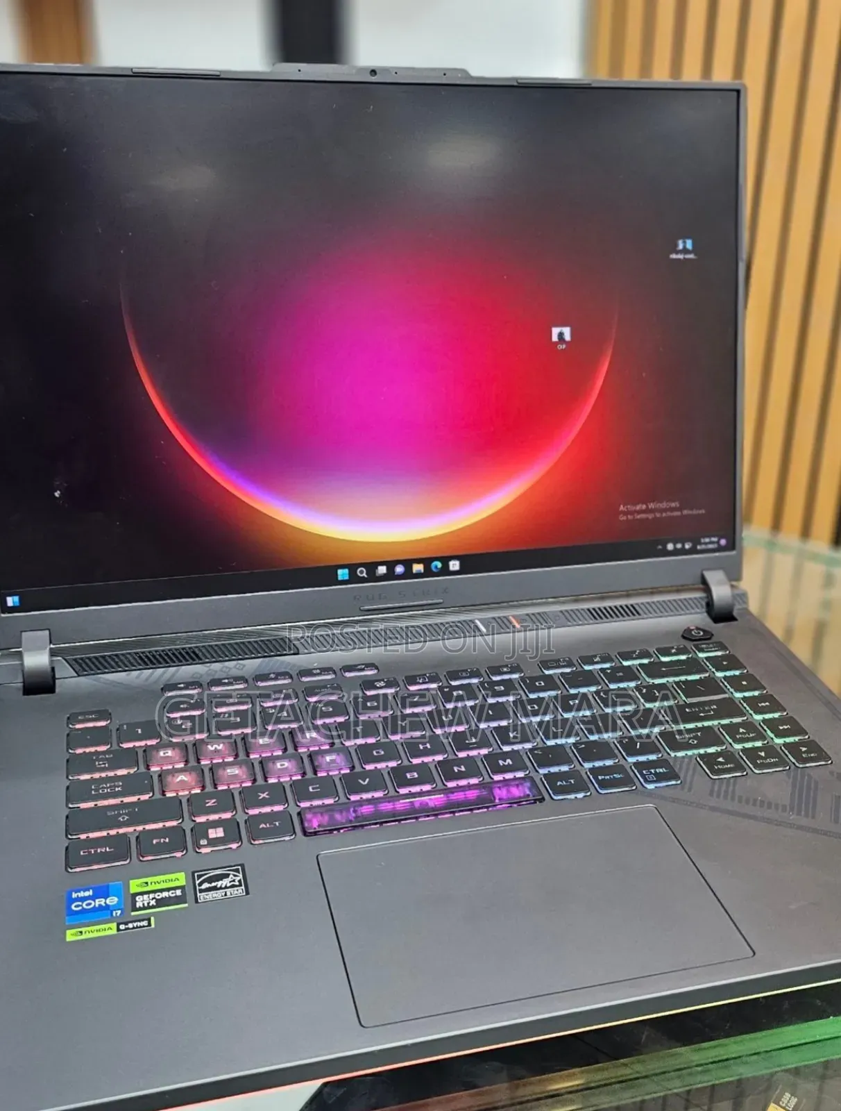 New Laptop Asus ROG Strix G15 16GB Intel Core I7 SSD 1T