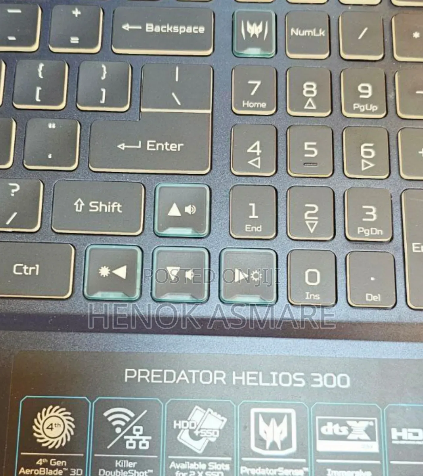 New Laptop Acer Predator Helios 300 16GB Intel Core I7 SSD 1T