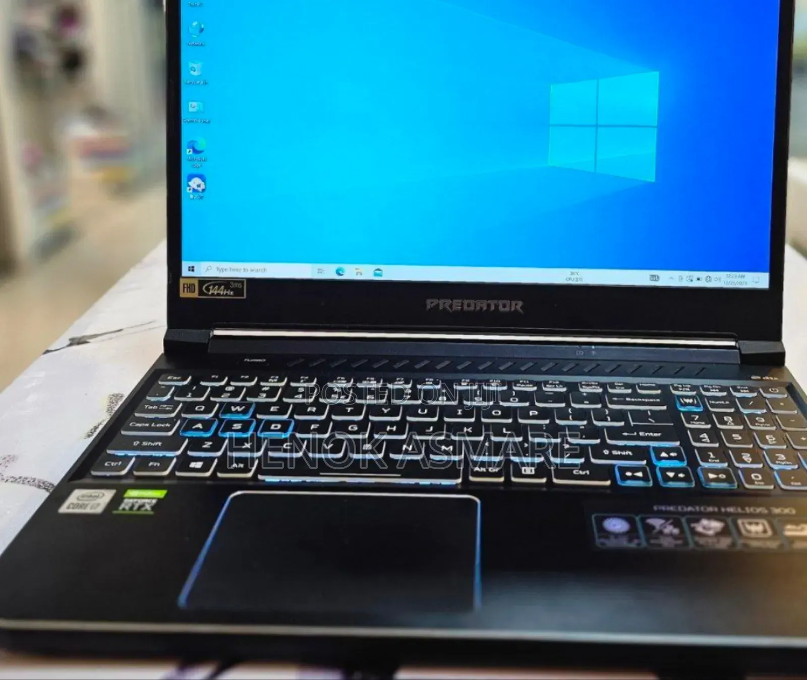 New Laptop Acer Predator Helios 300 16GB Intel Core I7 SSD 1T