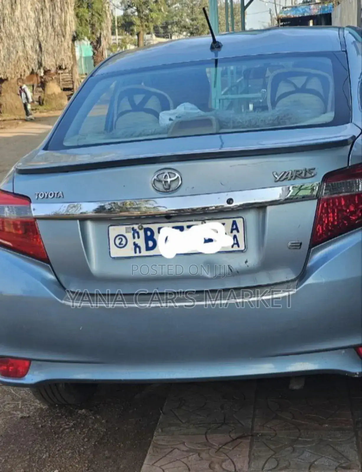 Toyota Yaris 2014 Blue