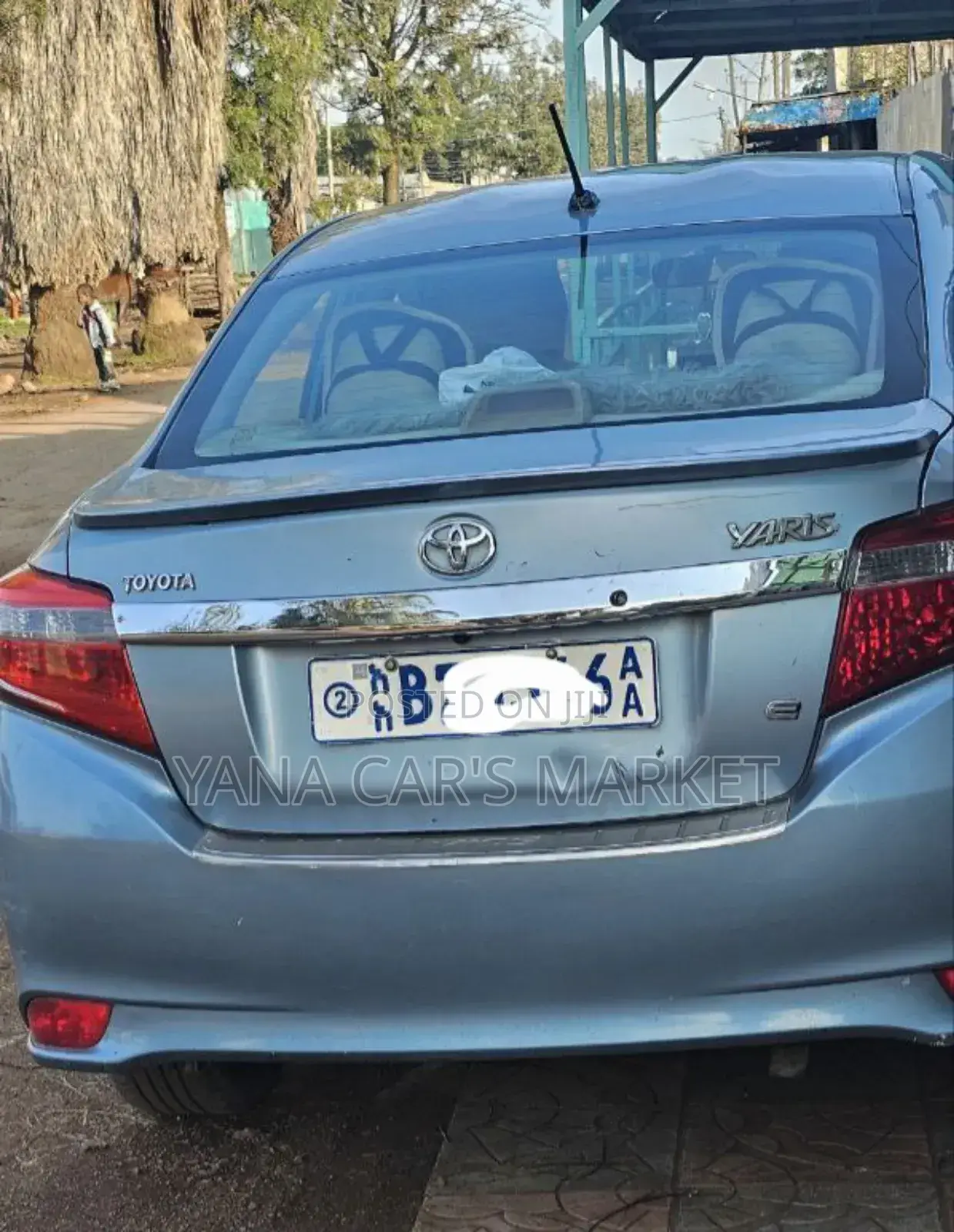 Toyota Yaris 2014 Blue