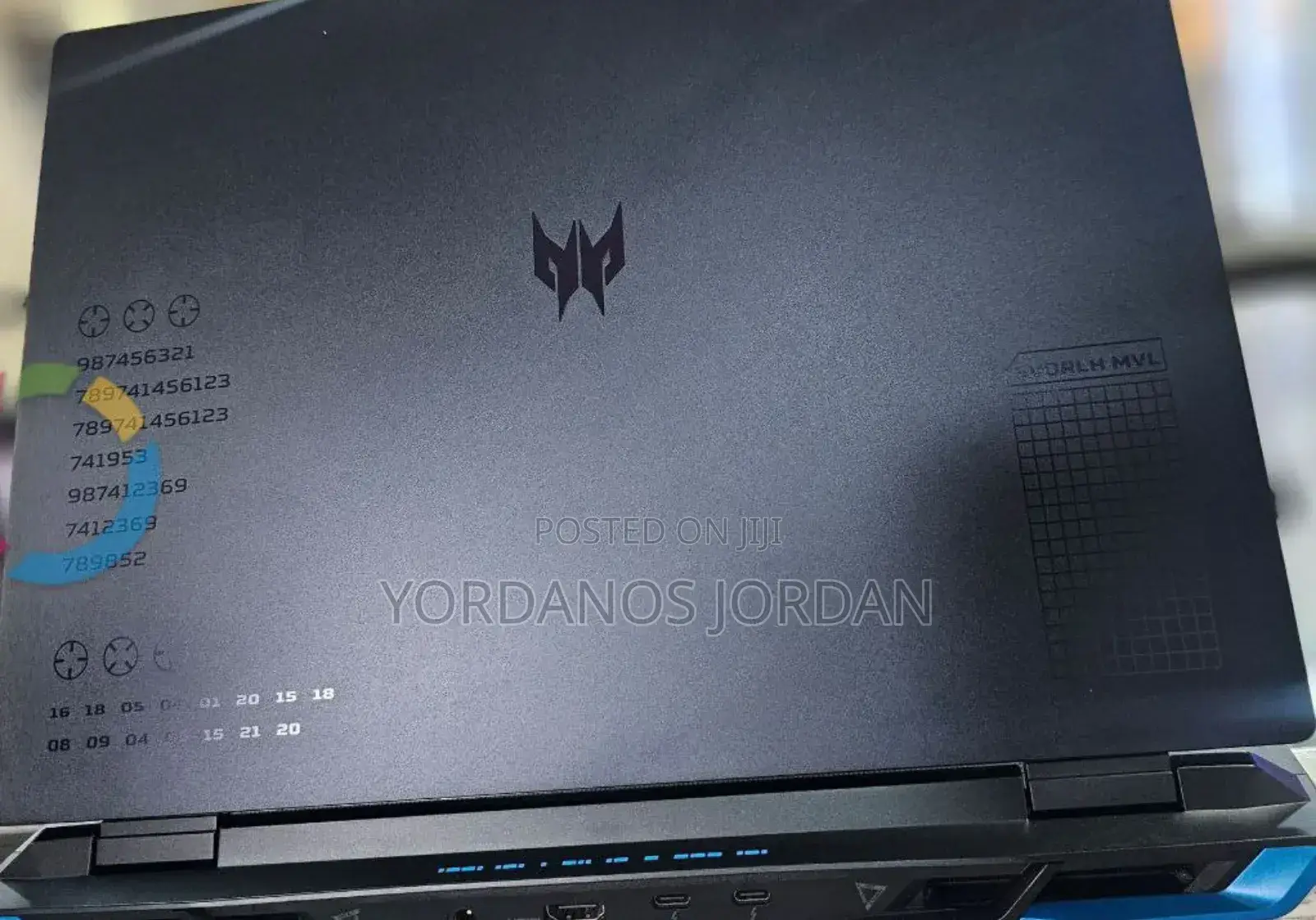 New Laptop Acer Predator Helios 300 16GB Intel Core I9 SSD 1T