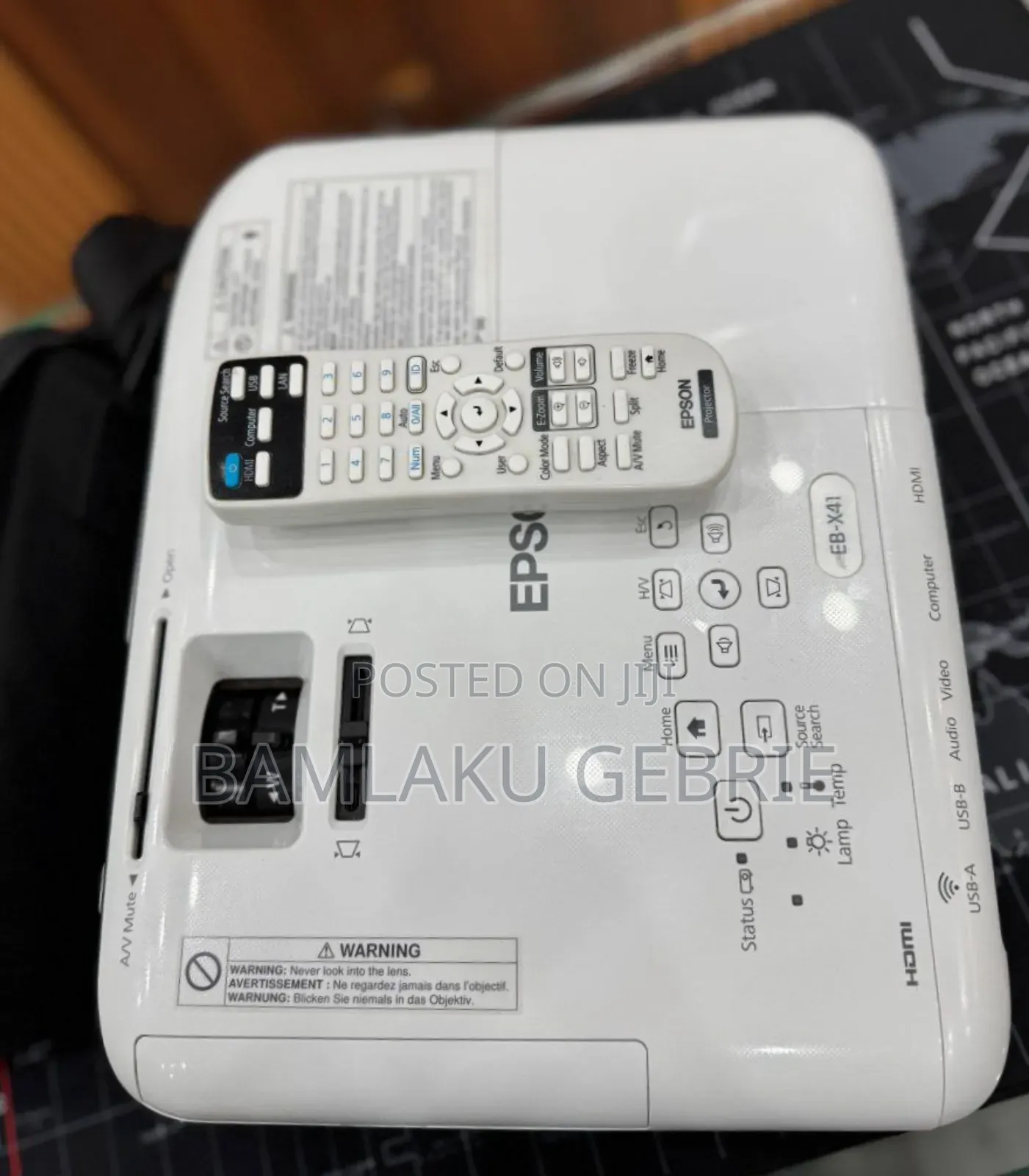 Epson Projector 
Model Name: Eb-X41
Hardware Interface