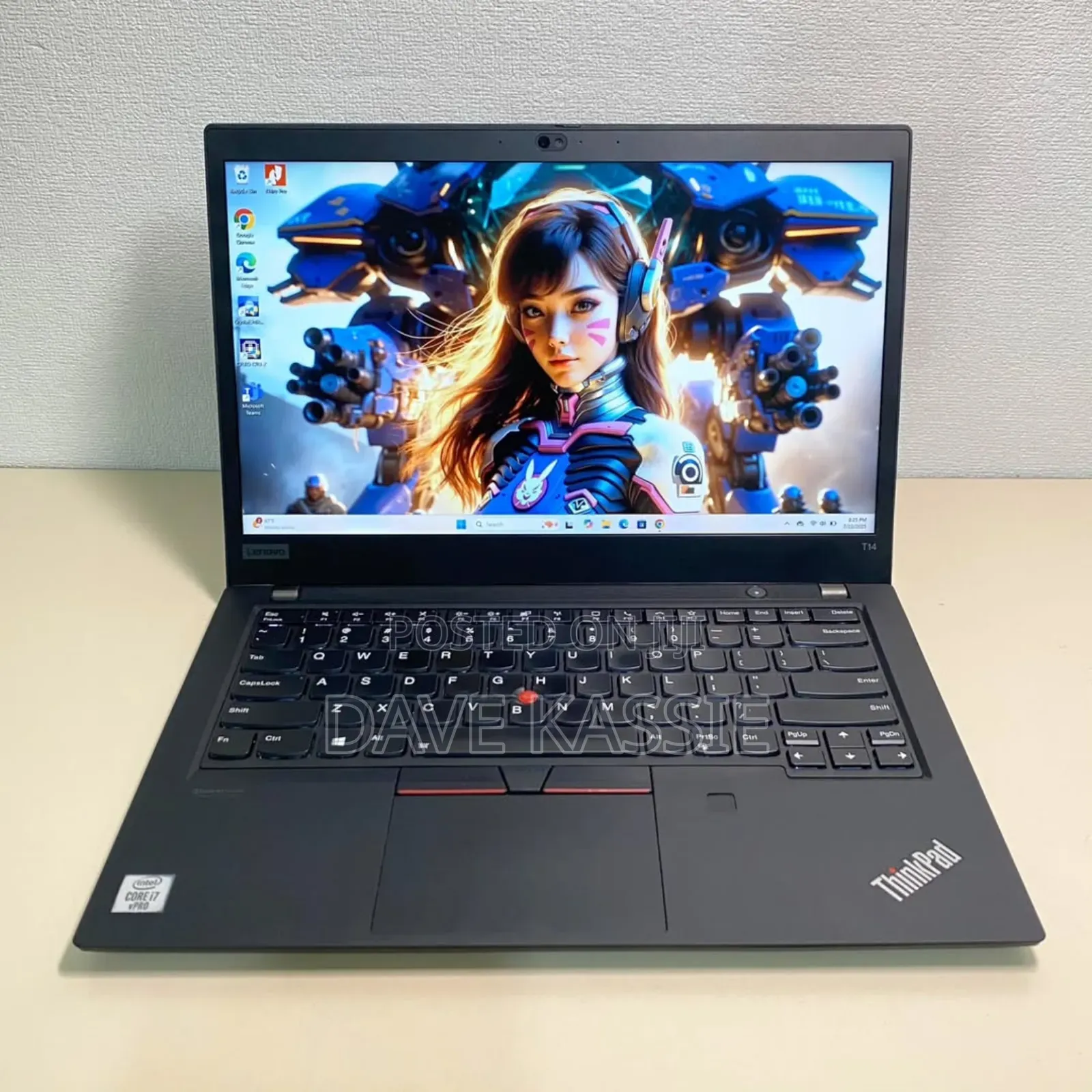 New Laptop Lenovo ThinkPad T14 G4 16GB Intel Core I7 SSD 512GB