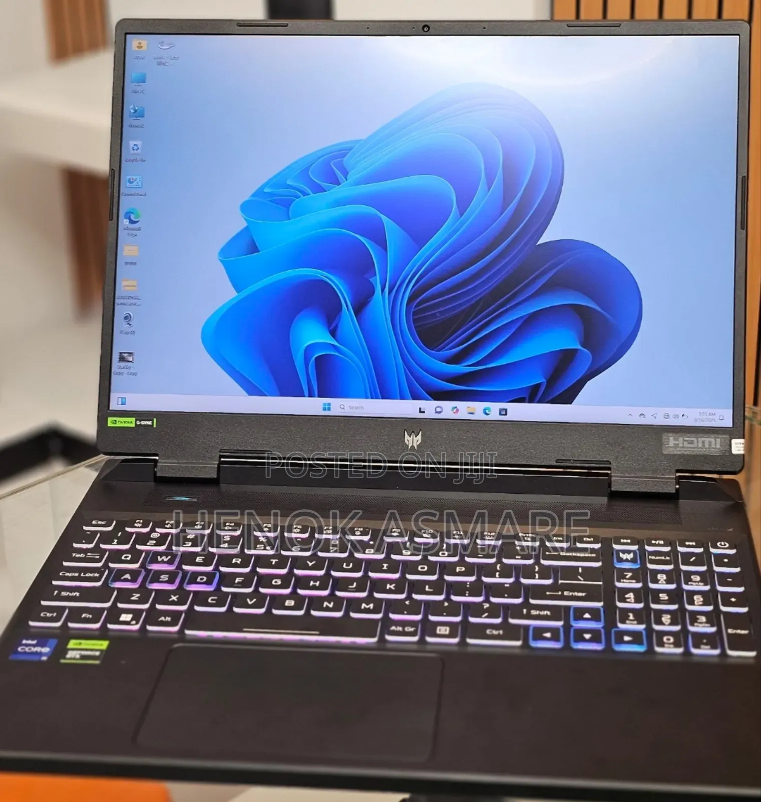 New Laptop Acer Predator Helios 300 16GB Intel Core I9 SSD 1T