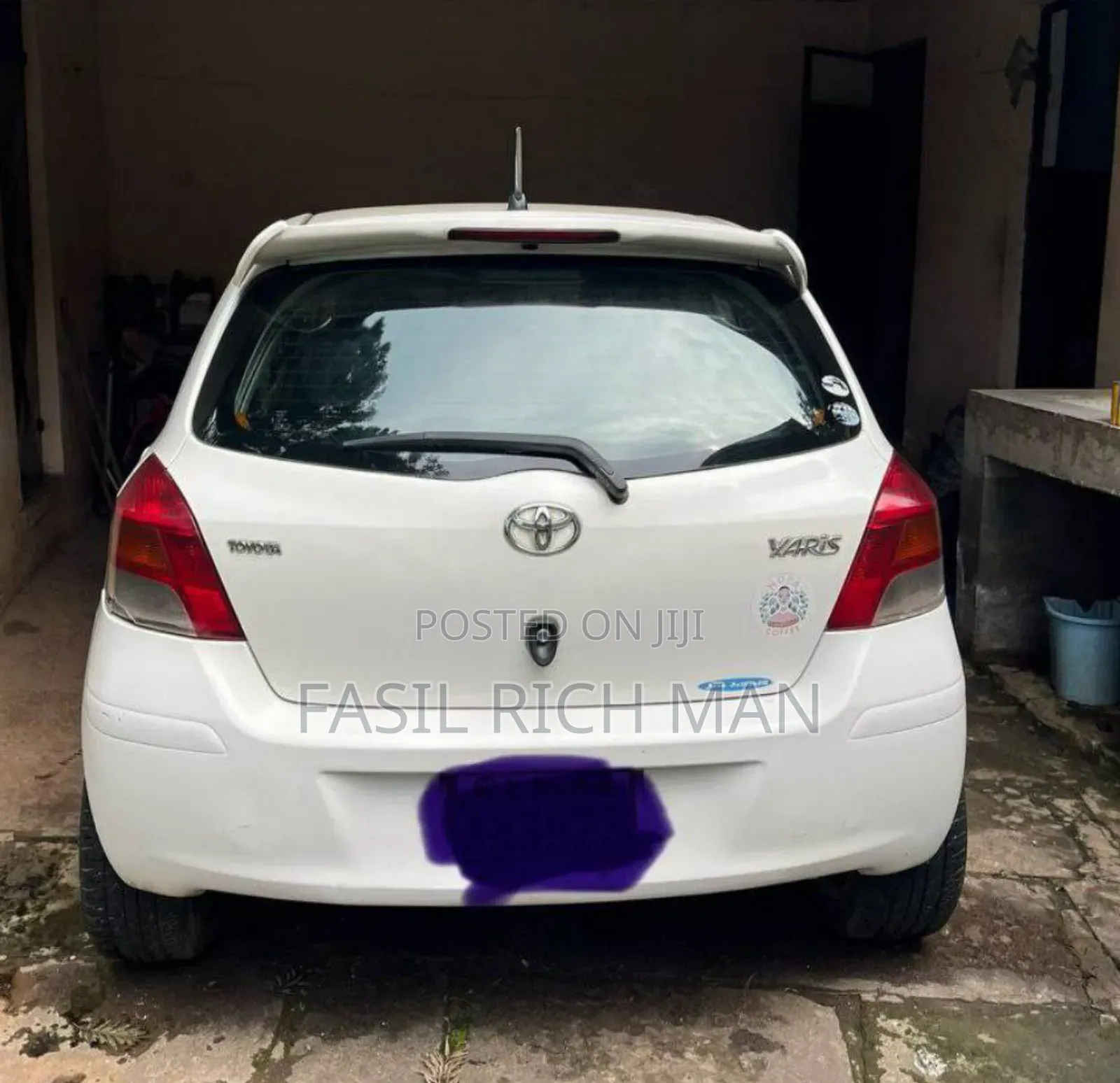 Toyota Yaris 2008 White