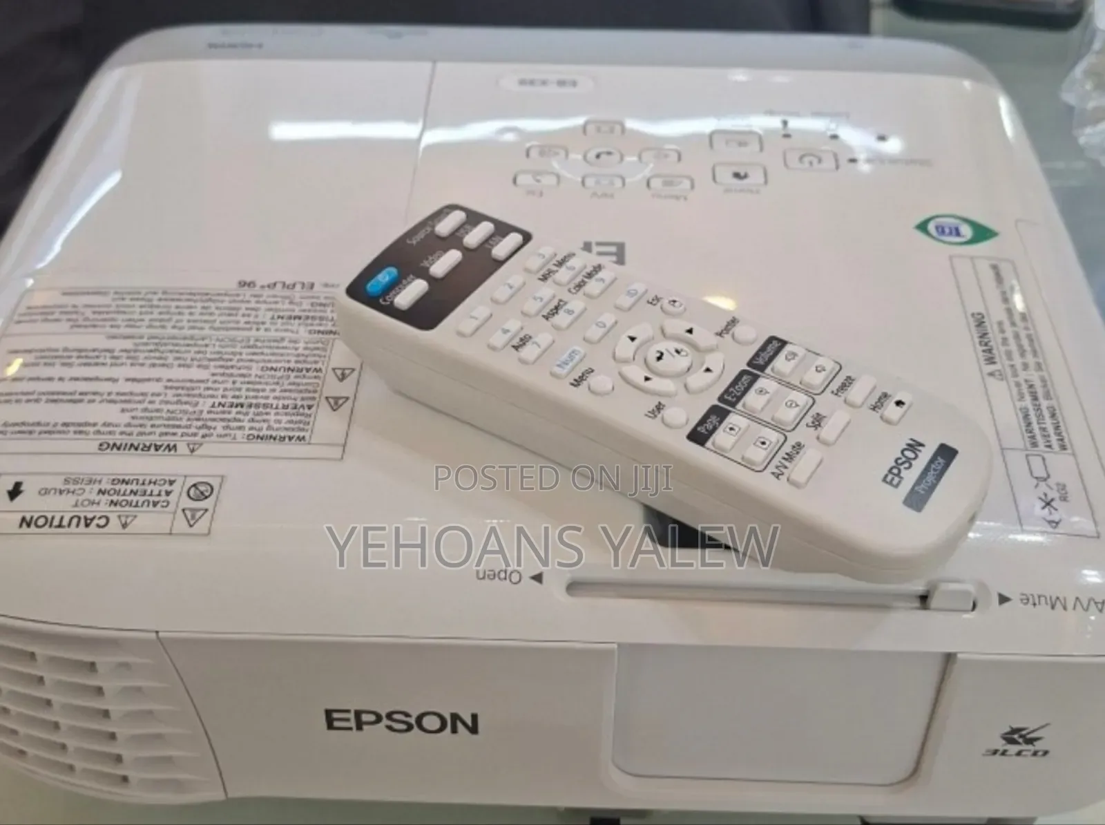Brand New Epson Projector Has Remote and Bag Model Name: Eb-X39