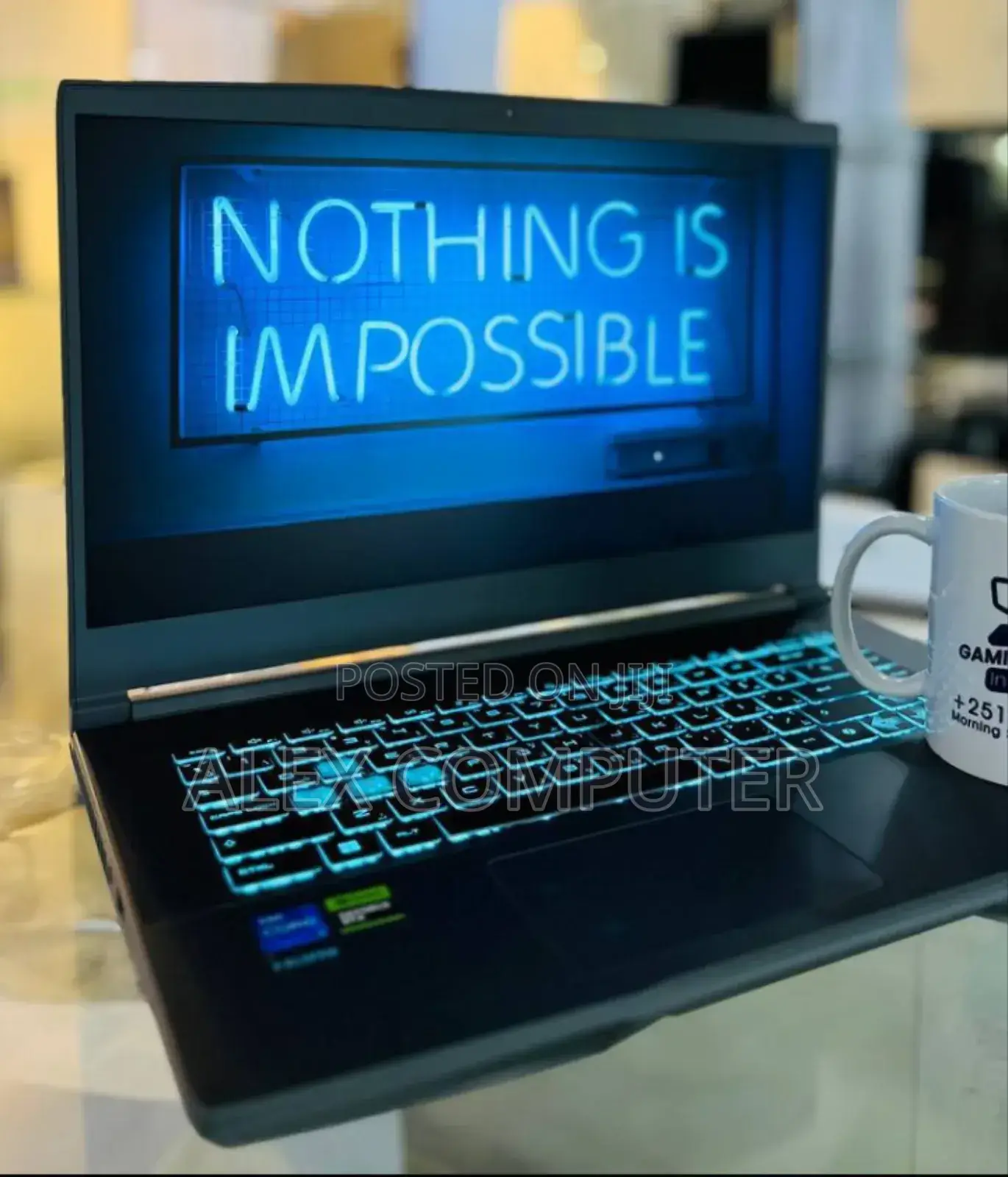 New Laptop MSI 24GB Intel Core I7 SSD 512GB