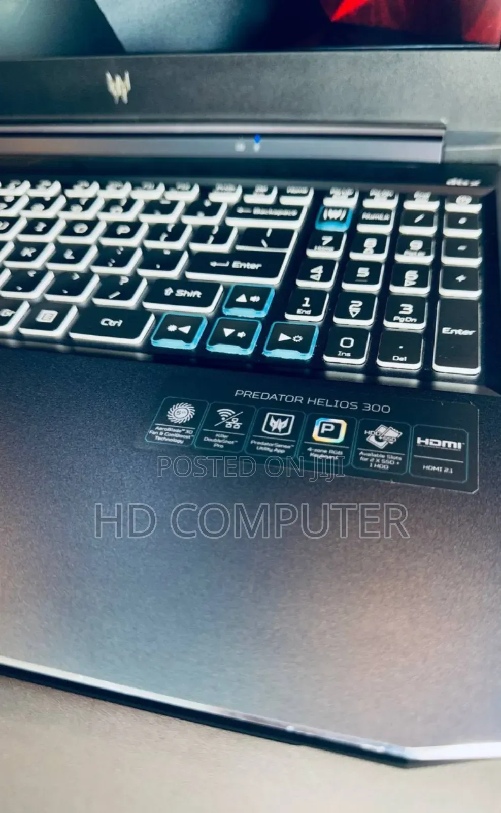 New Laptop Acer Predator Helios 300 16GB Intel Core I9 SSD 1T