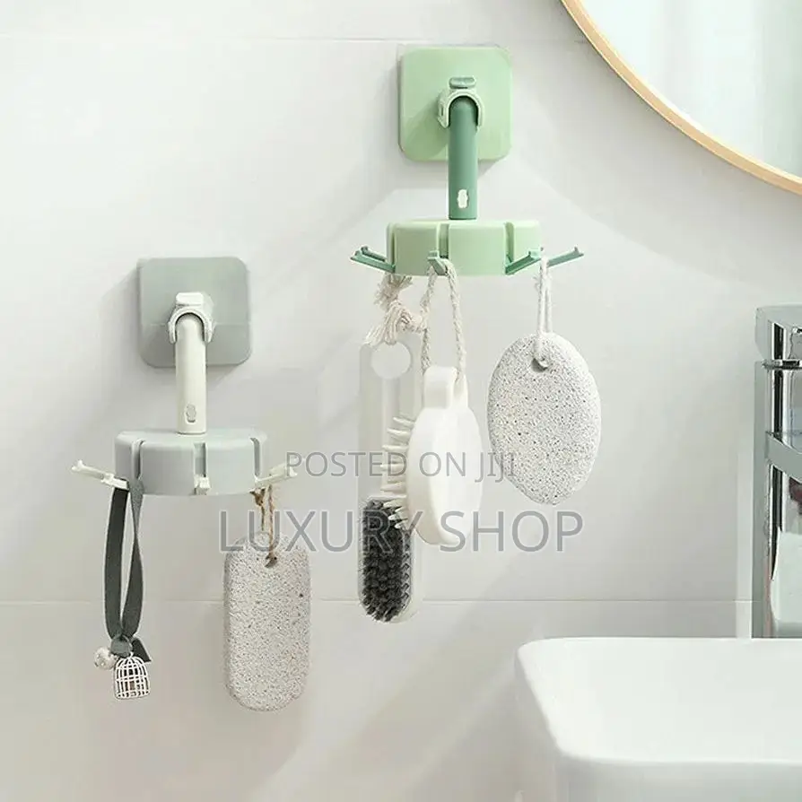 Wall Mount Home Rotating Storage Rack